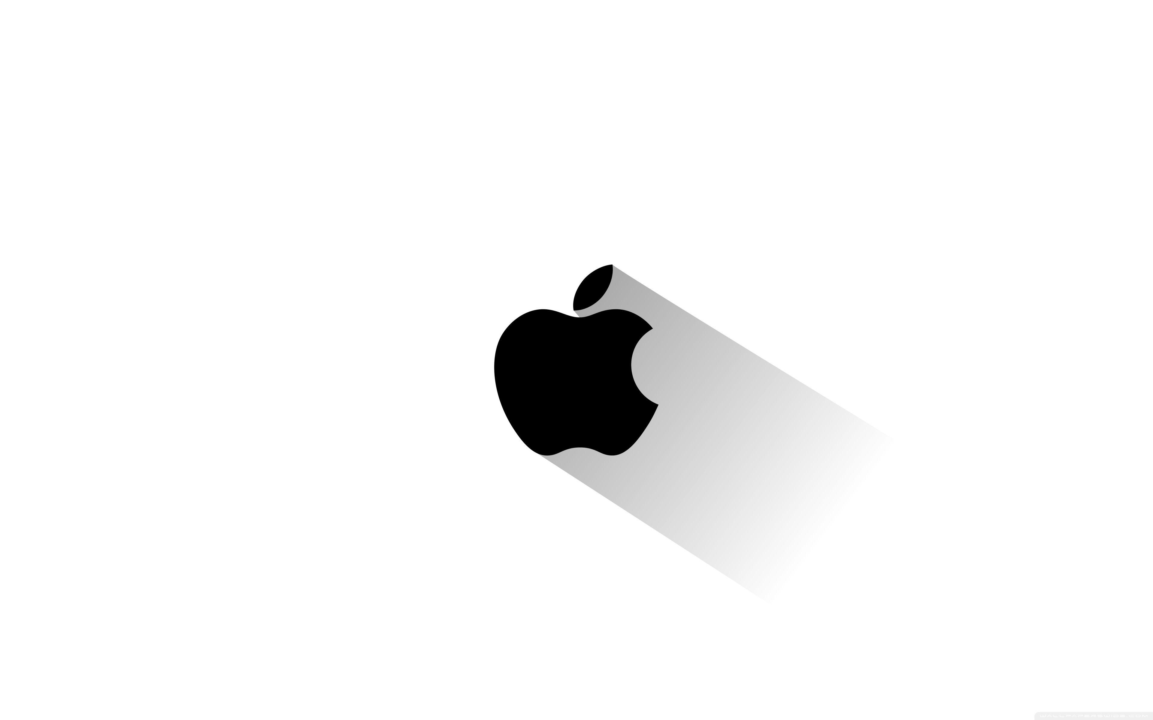 White Apple Logo Wallpaper Free White Apple Logo Background