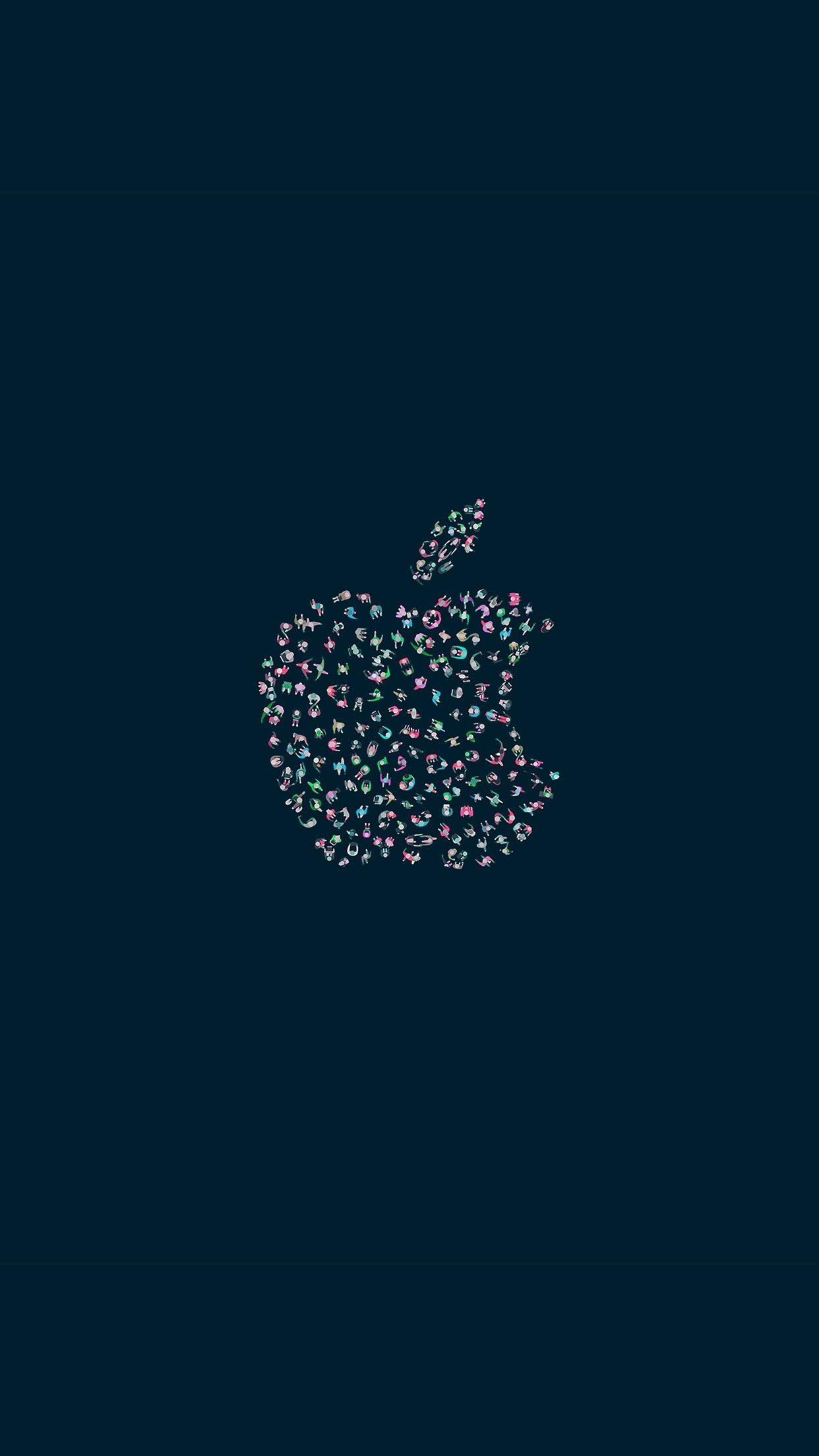 iPhone7 wallpaper. wwdc apple logo