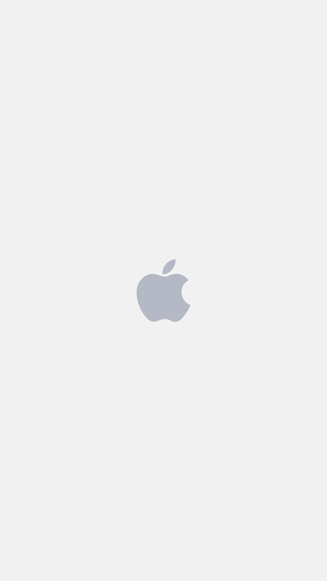 Apple Logo White Art Illustration iPhone 8 Wallpaper Free