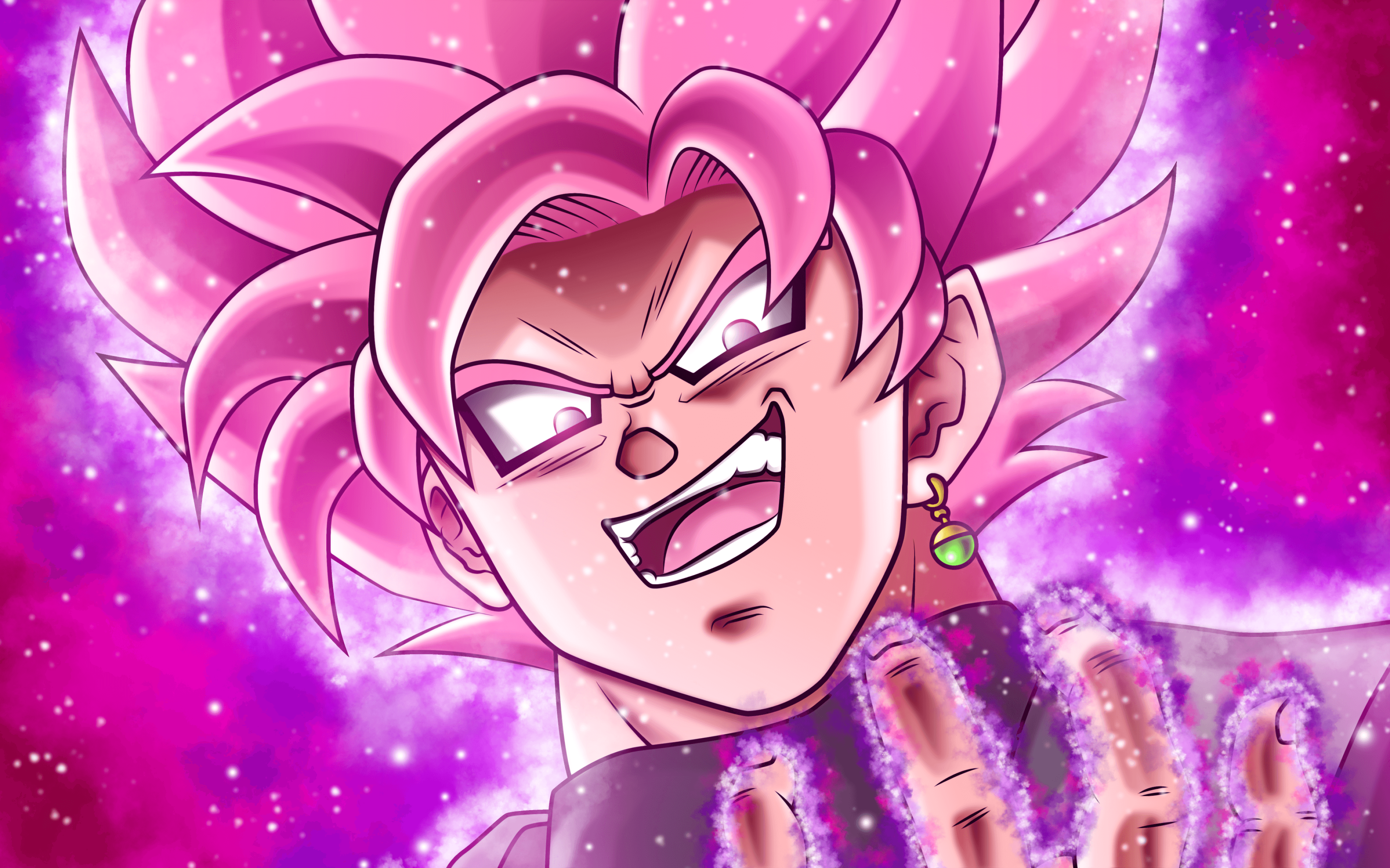 Super Saiyan Rose, 4k, Hand, Dragon Ball Super, Goku