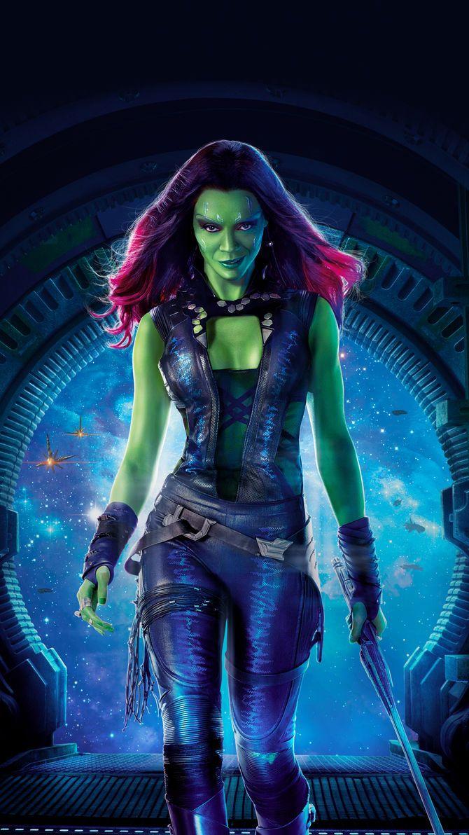 Guardians of the Galaxy (2014) Phone Wallpaper. Gamora, Gamora