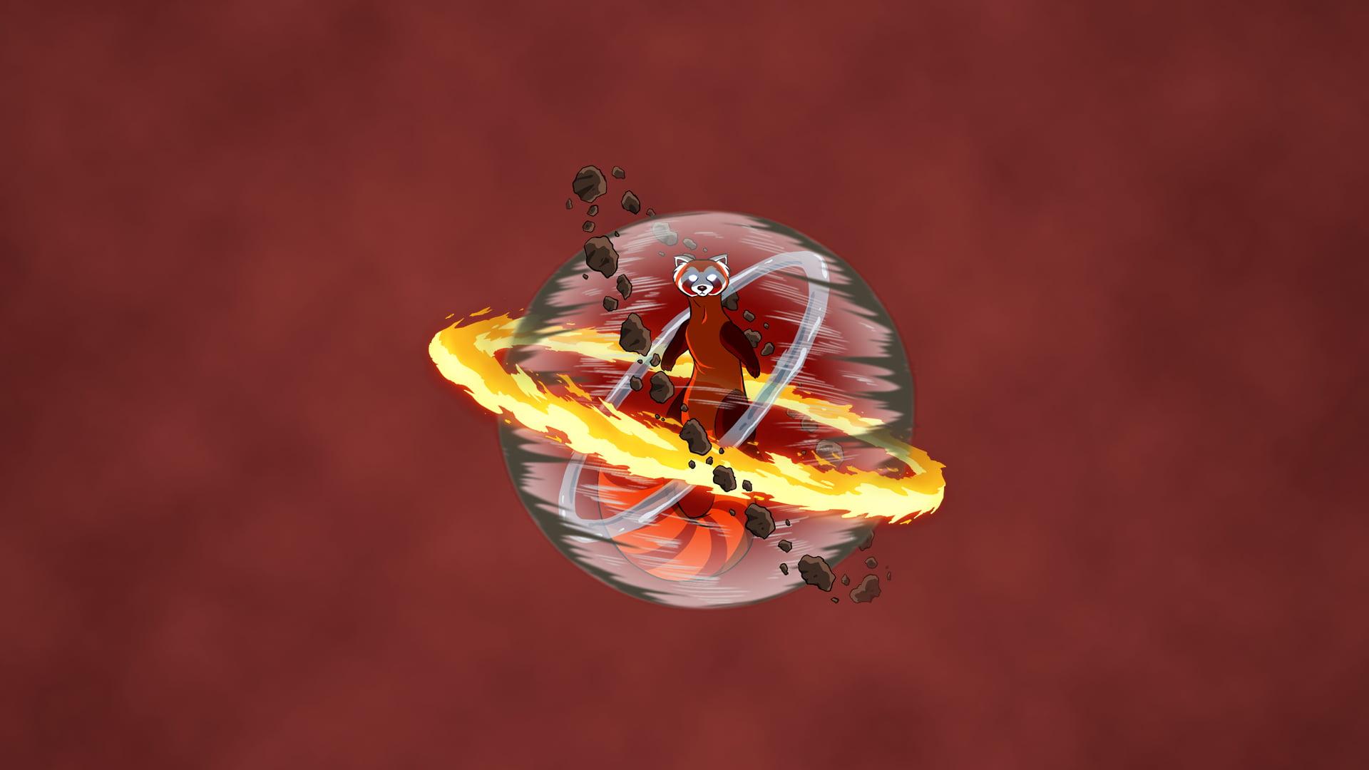 Animated character wallpaper, Avatar: The Last Airbender, Fire