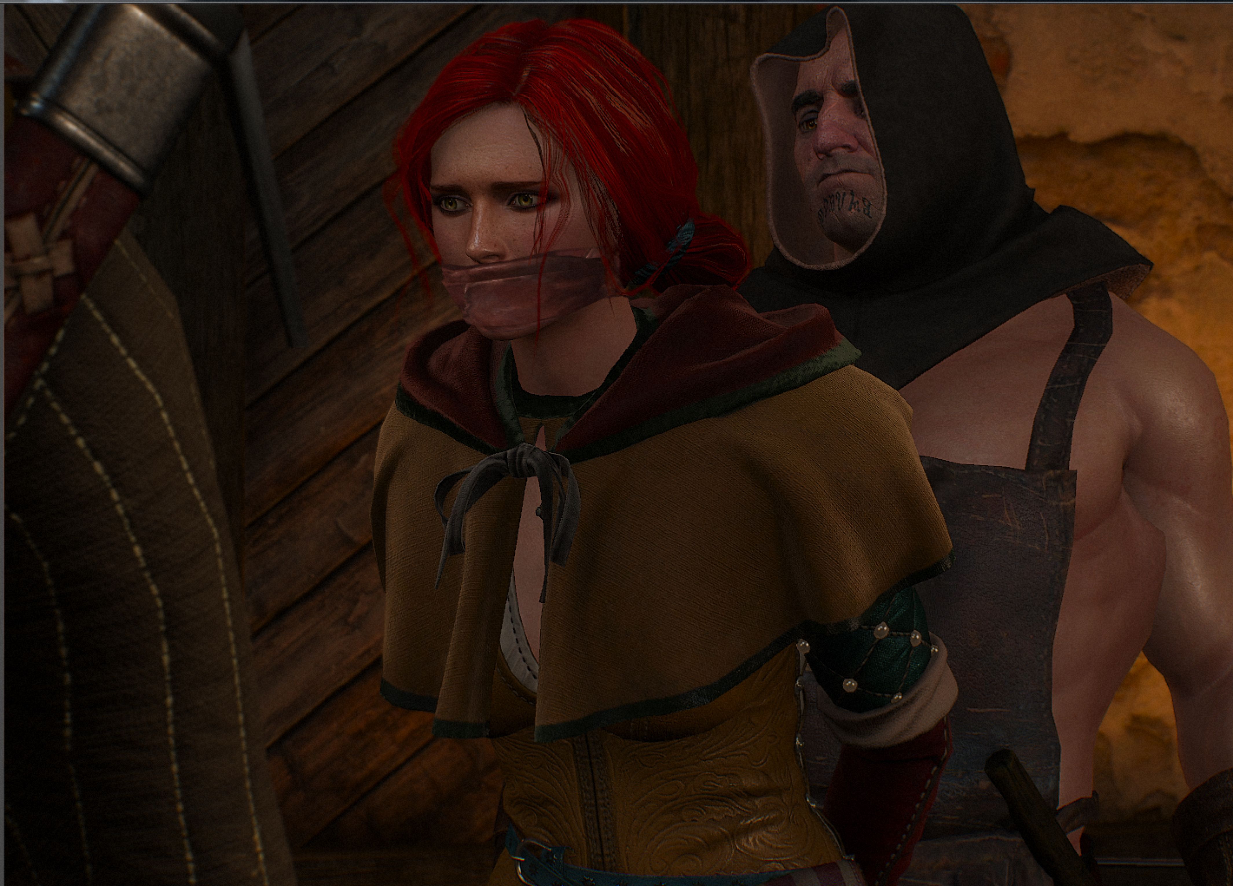 The Witcher 3: Triss bound and gagged 3