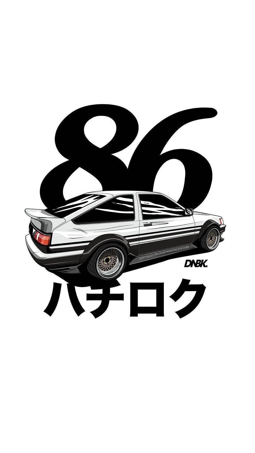 AE86`s. Car wallpaper, Jdm wallpaper, Art cars