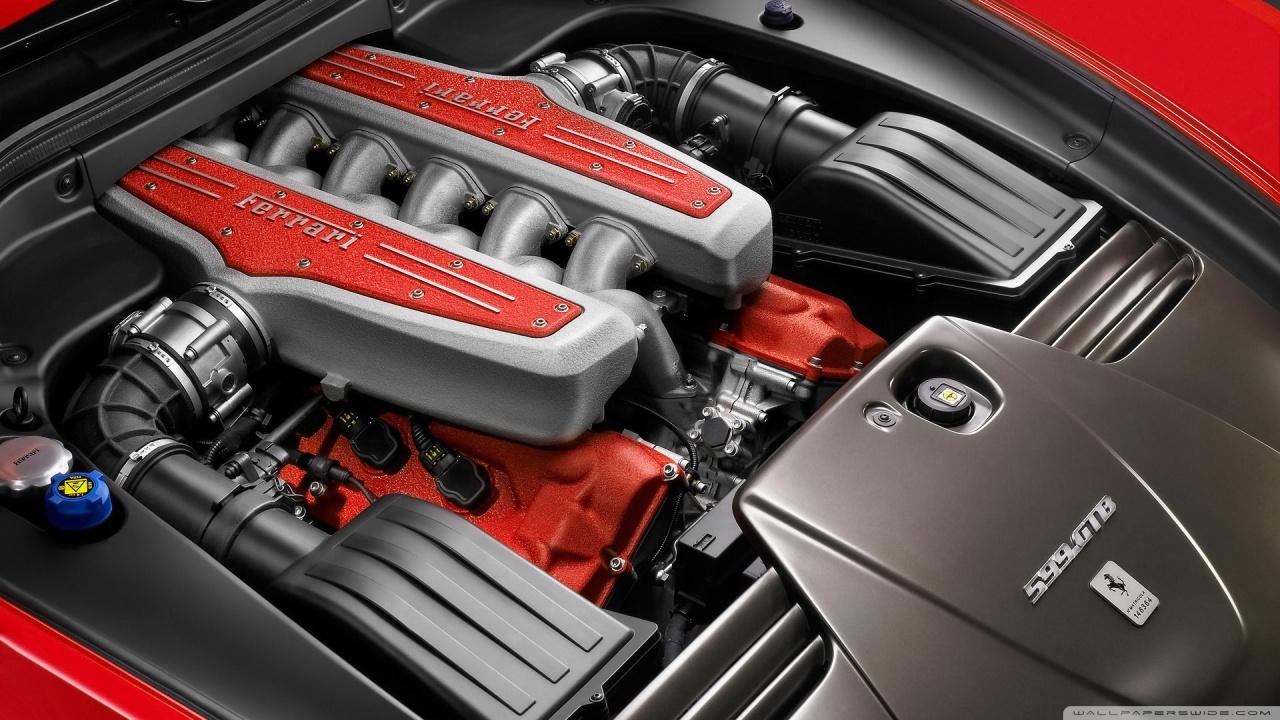 Maserati Engine Wallpaper HD
