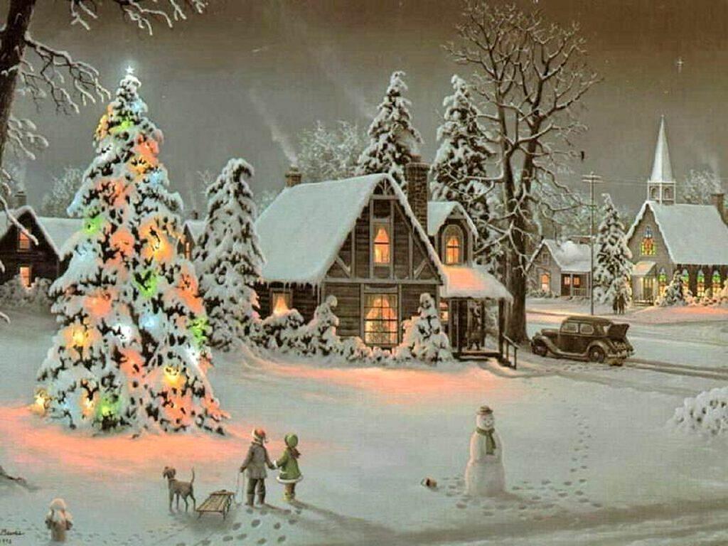 Free download Christmas Scene Christmas Wallpaper 9272952