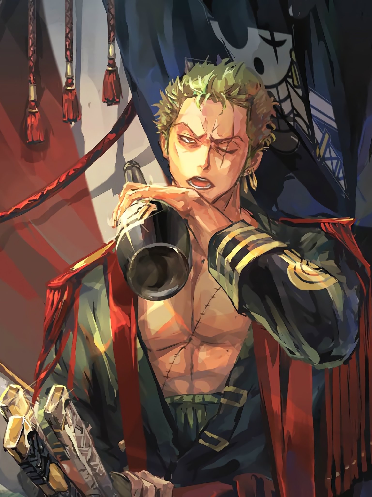 Roronoa Zoro Anime Wallpapers Wallpaper Cave 