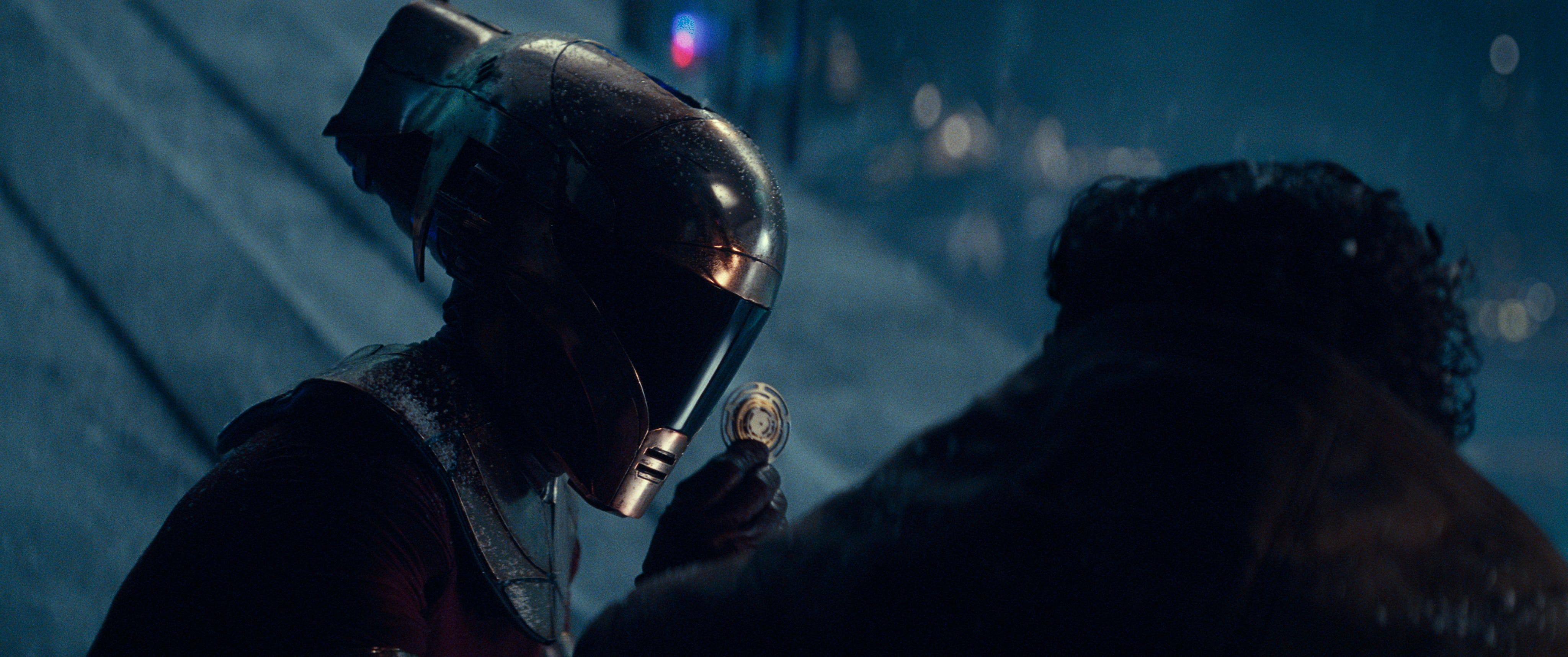 Star Wars: Keri Russell rocks 'amazing' helmet in 'Rise