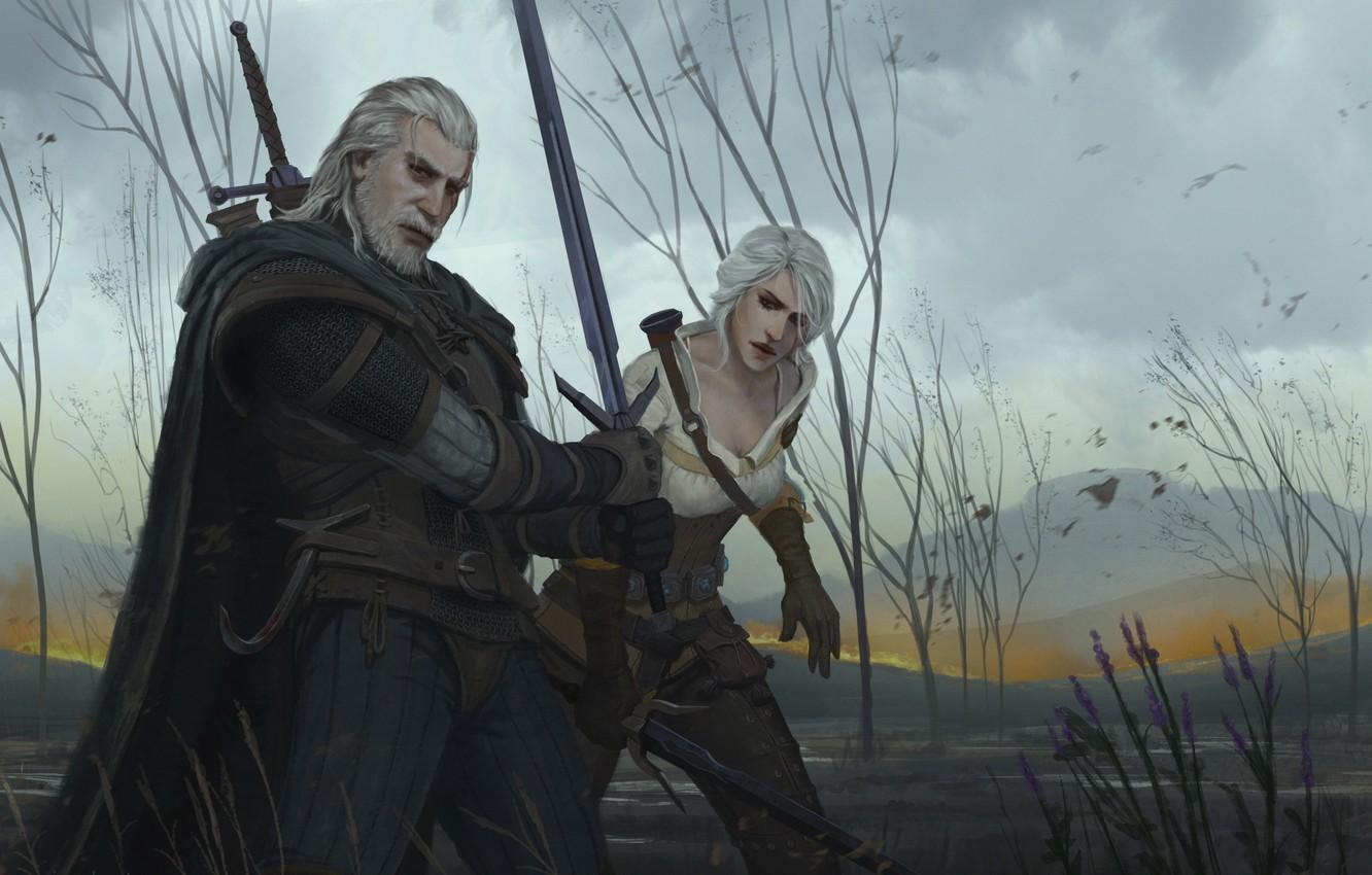 Ciri And Geralt Wallpapers Wallpaper Cave 3418