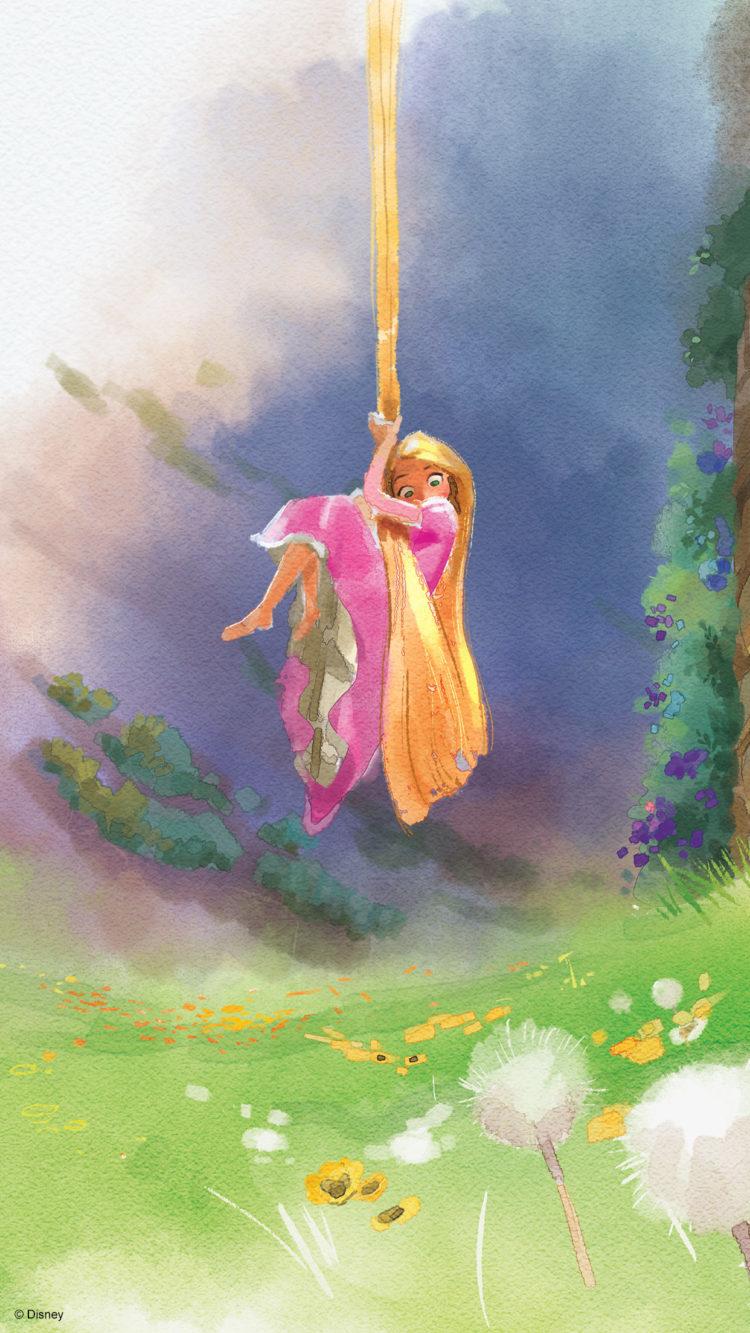 Rapunzel Phone Wallpaper (of Disney's Tangled) Photo