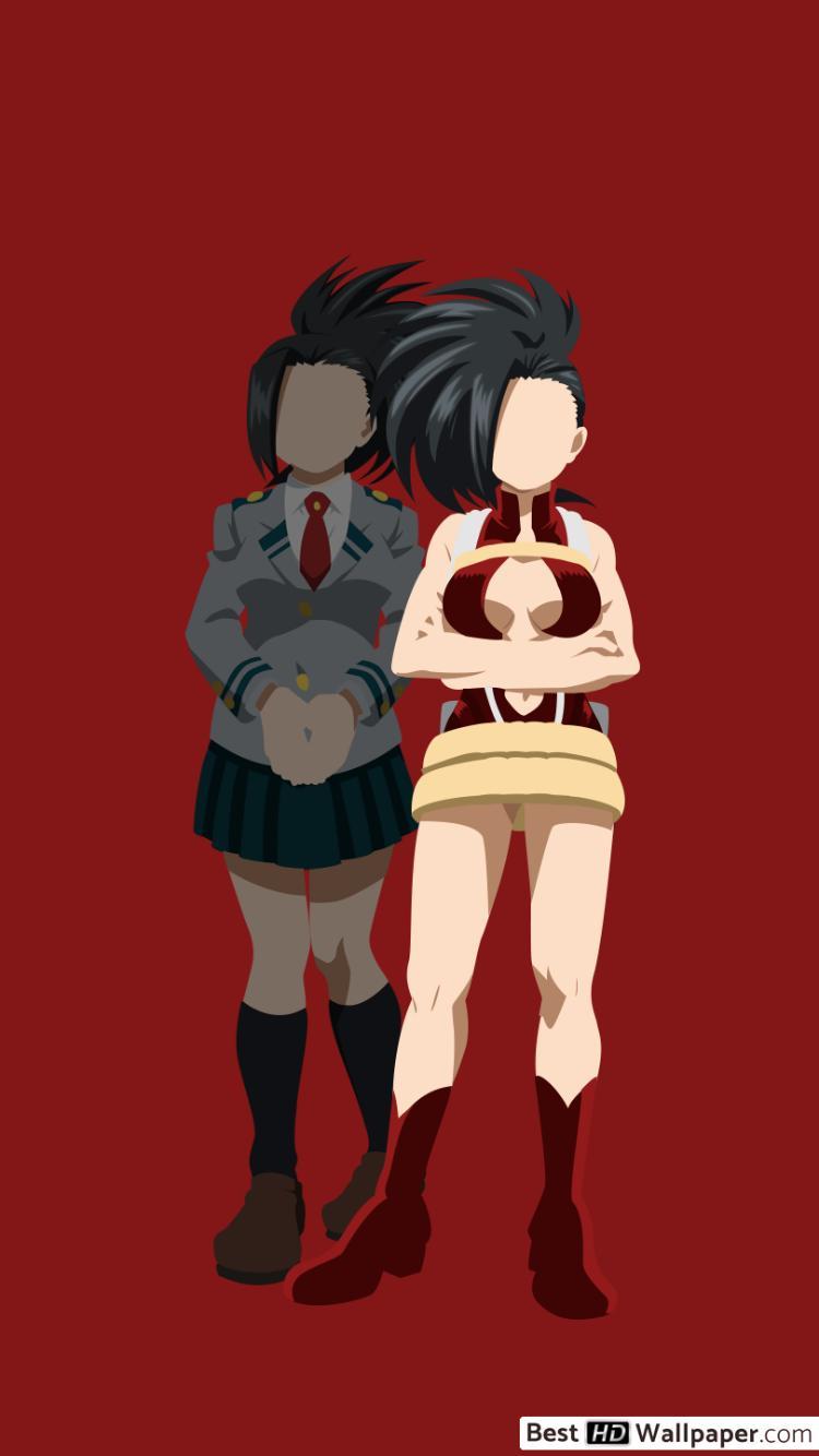 My Hero Academia Yaoyorozu (Minimalist) HD wallpaper