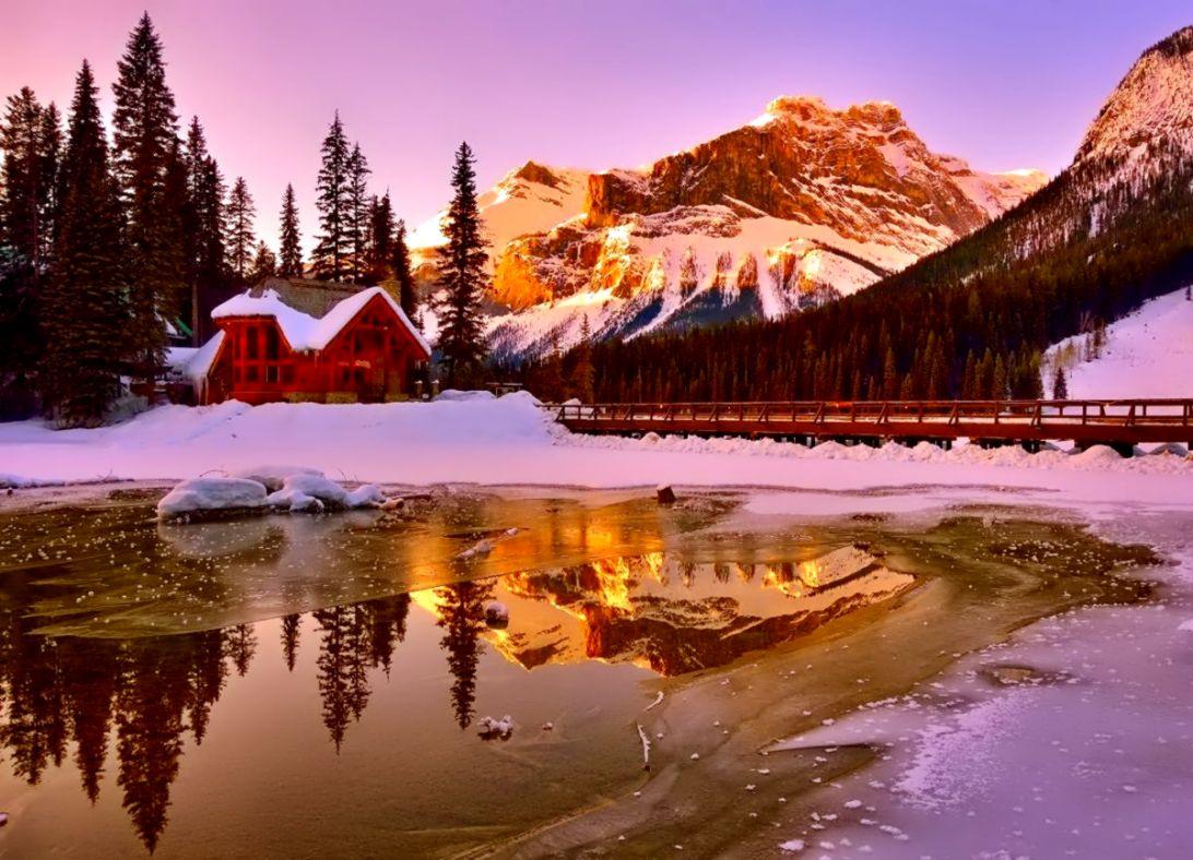 Beautiful Snow HD Wallpaper Free Download