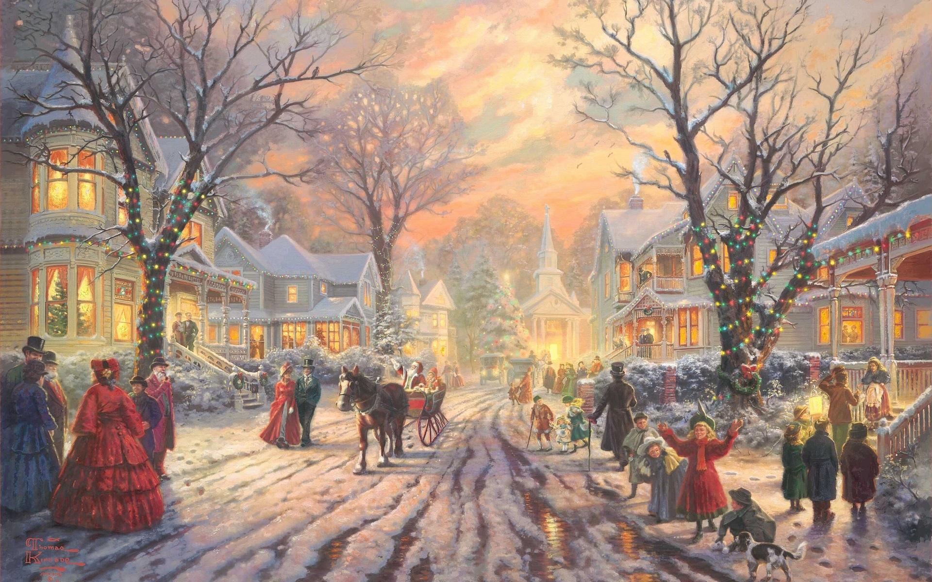 A Victorian Christmas Carol HD Wallpaper