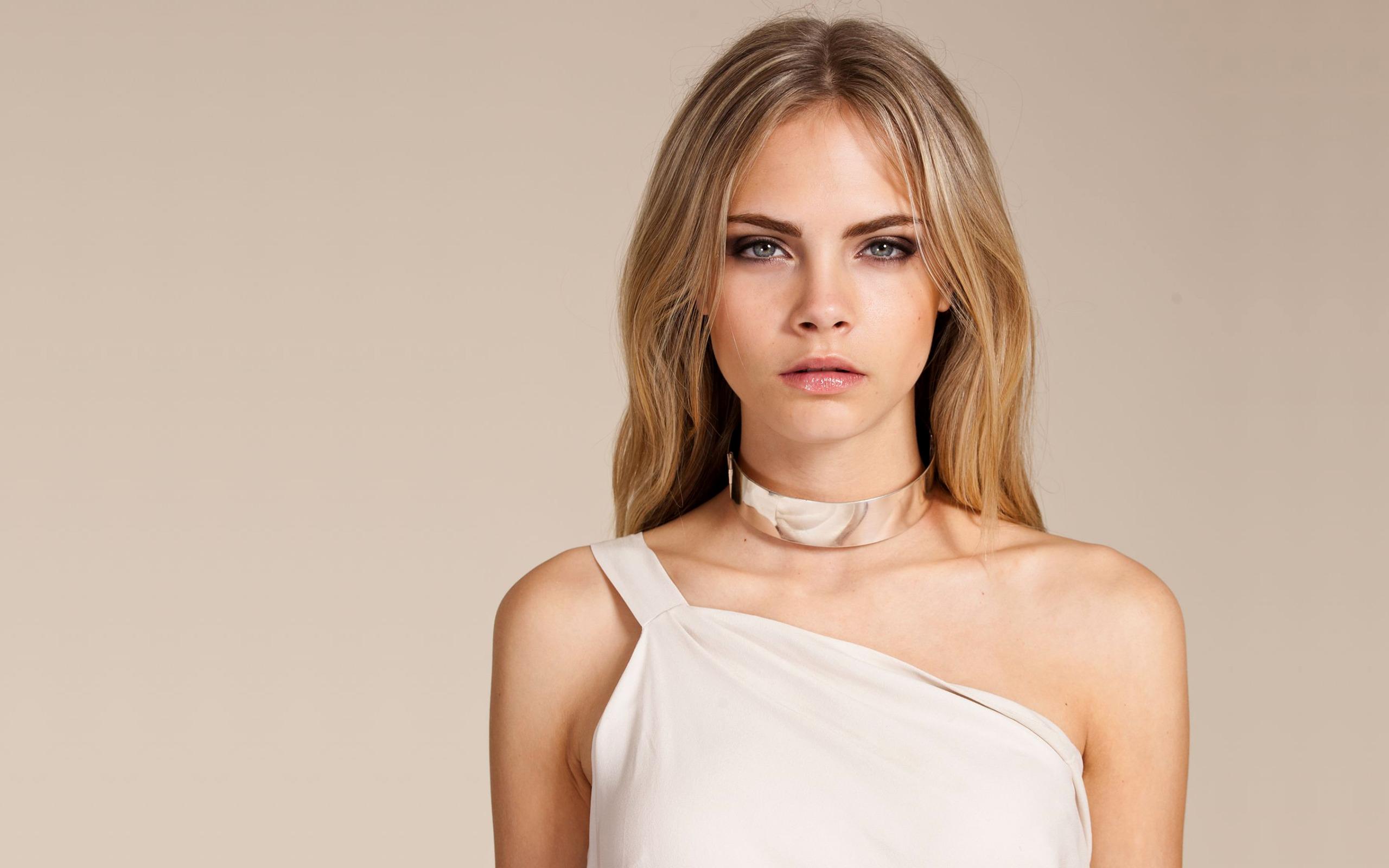 women, Model, Cara Delevingne, Blonde, Looking At Viewer