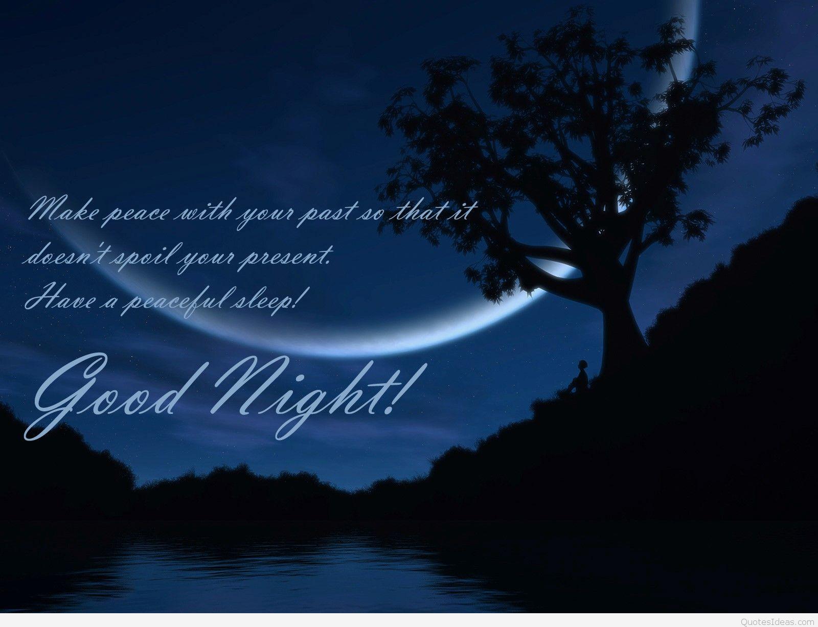 Nice Thought With Good Night, HD Wallpaper & background