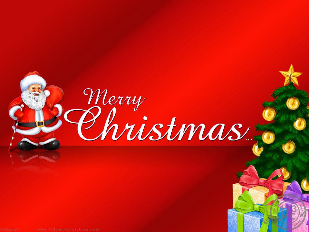 Merry Christmas With Santa Claus Wallpapers - Wallpaper Cave