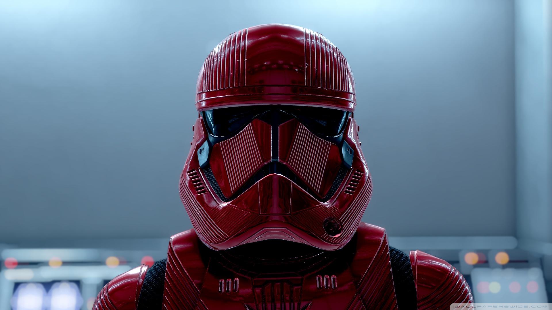Star Wars The Rise of Skywalker Red Sith Trooper Ultra HD