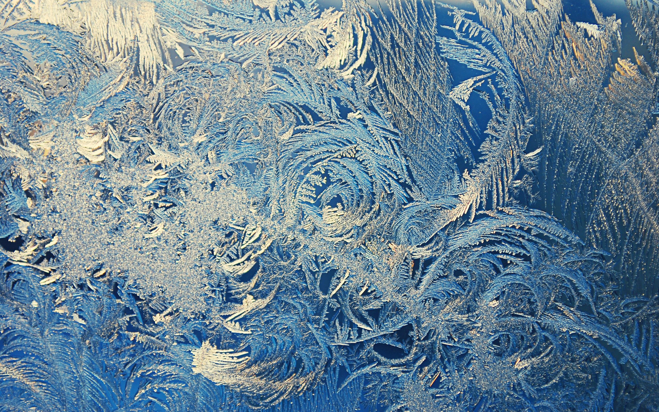 Frost, patterns, unattributed. Winter wallpaper