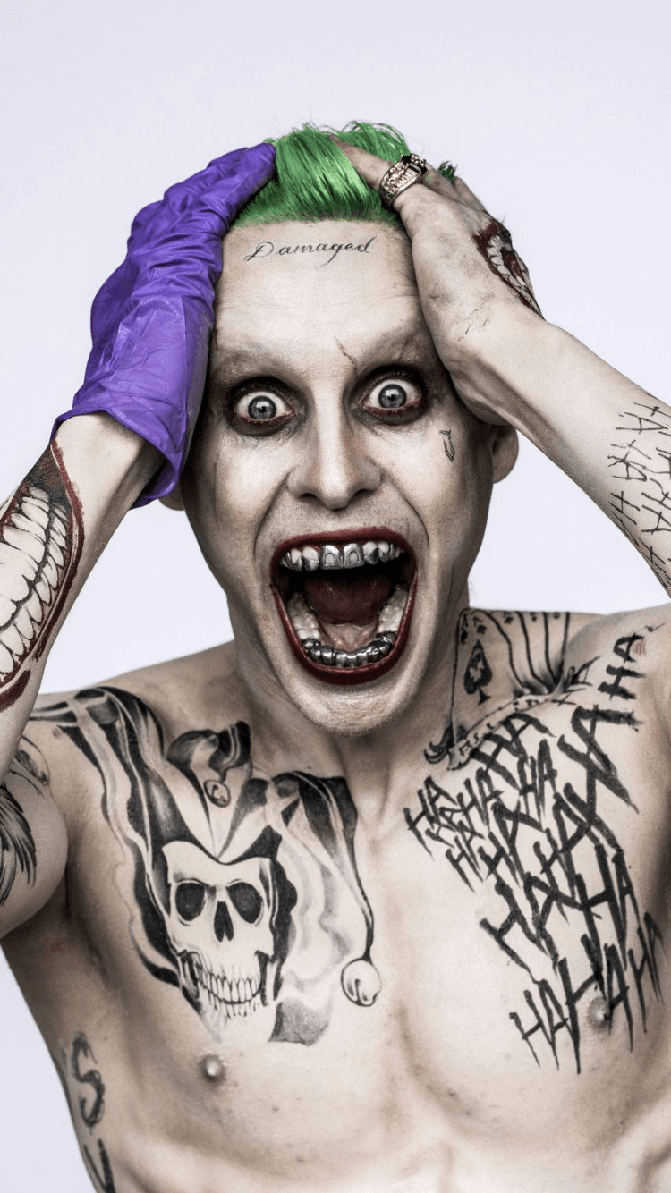 Jared Leto As The Joker iPhone 6 Wallpaper Jared