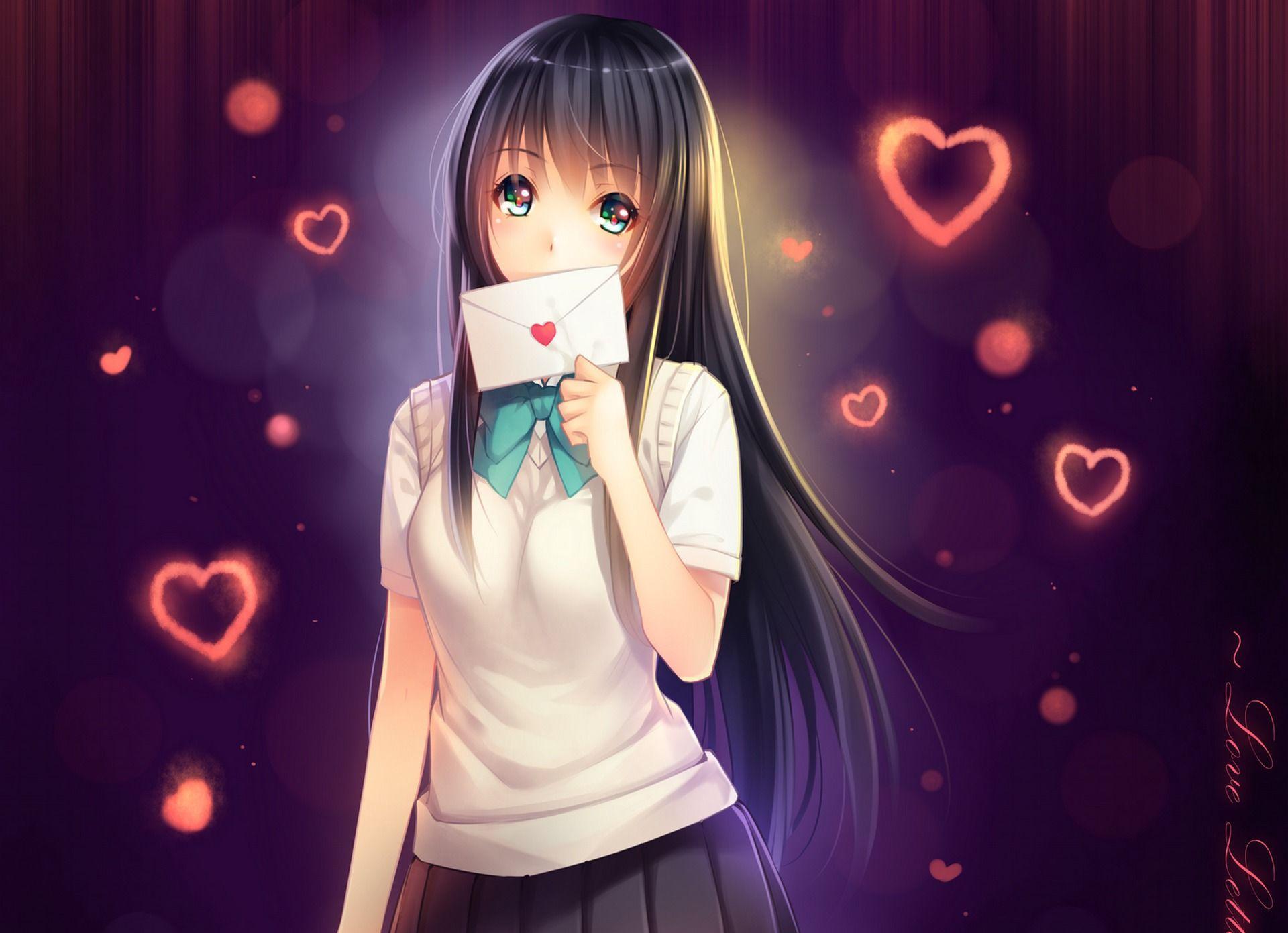 Heart Anime Wallpaper Free Heart Anime Background