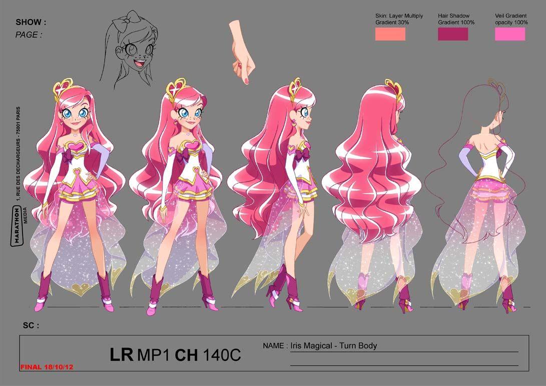 LoliRock: Iris Transformation Model Sheet. Anime art, Anime