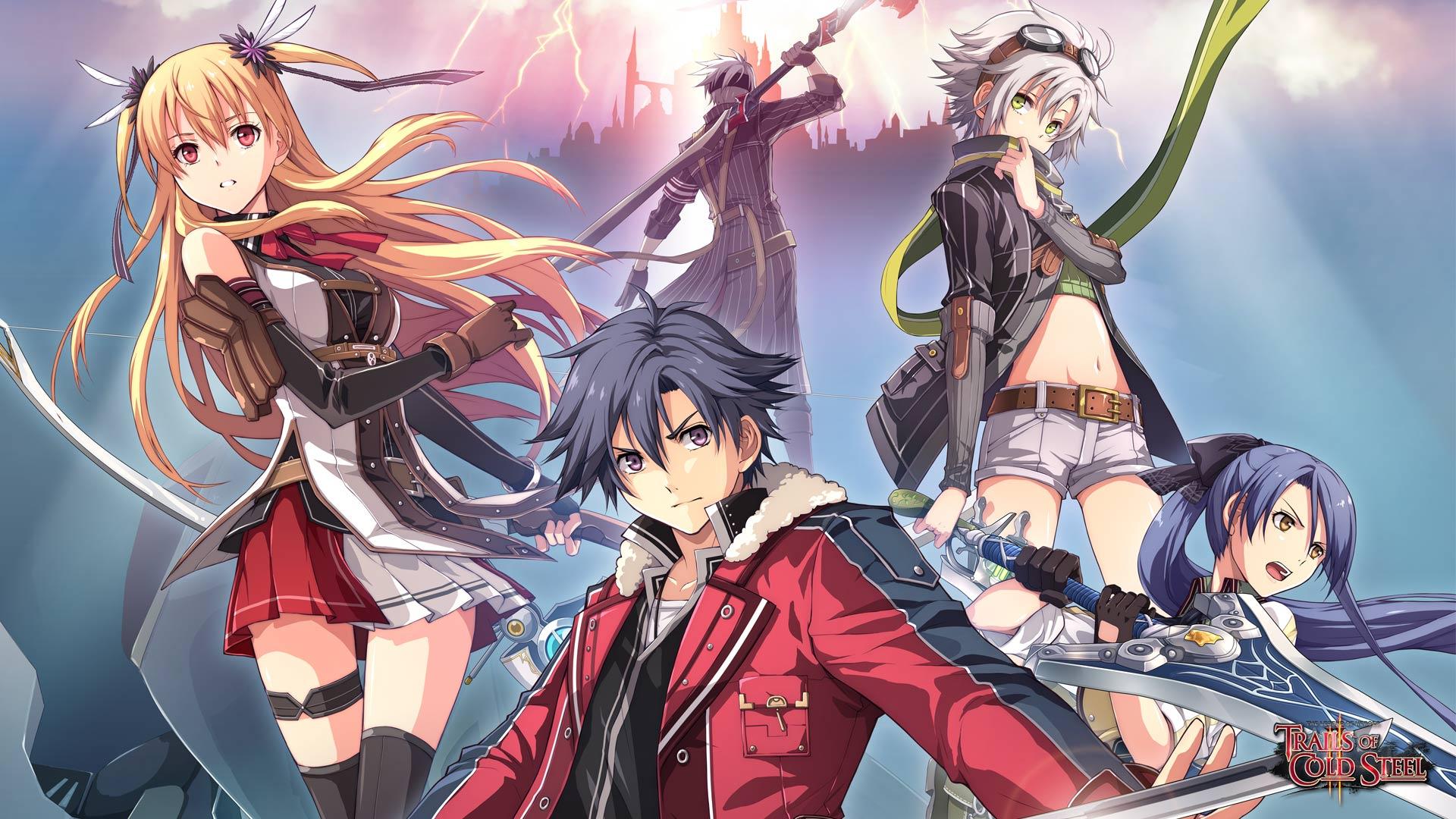 Epic Group Shot. Wallpaper from The Legend of Heroes: Trails