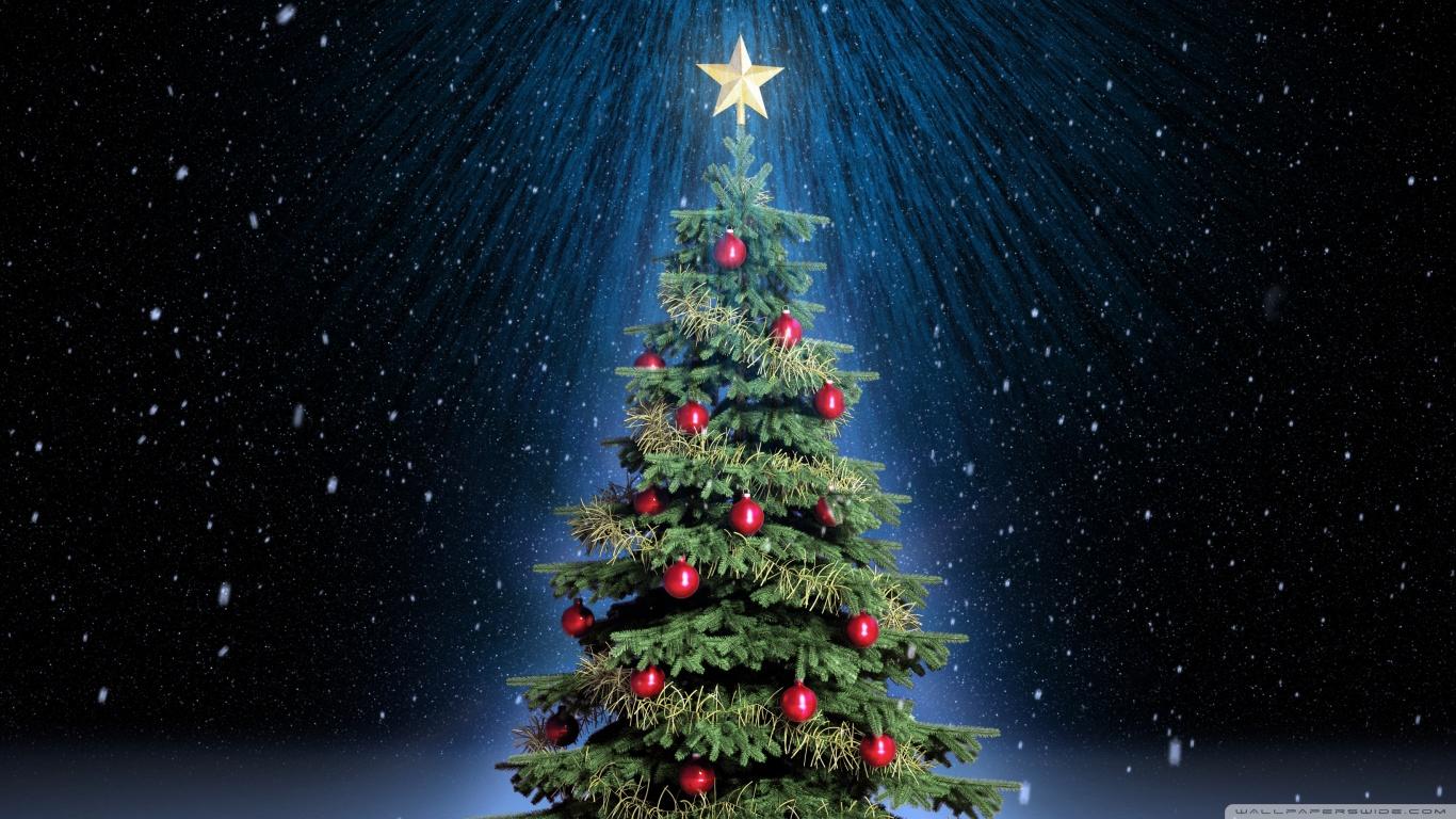 Hd Christmas Tree Wallpaper