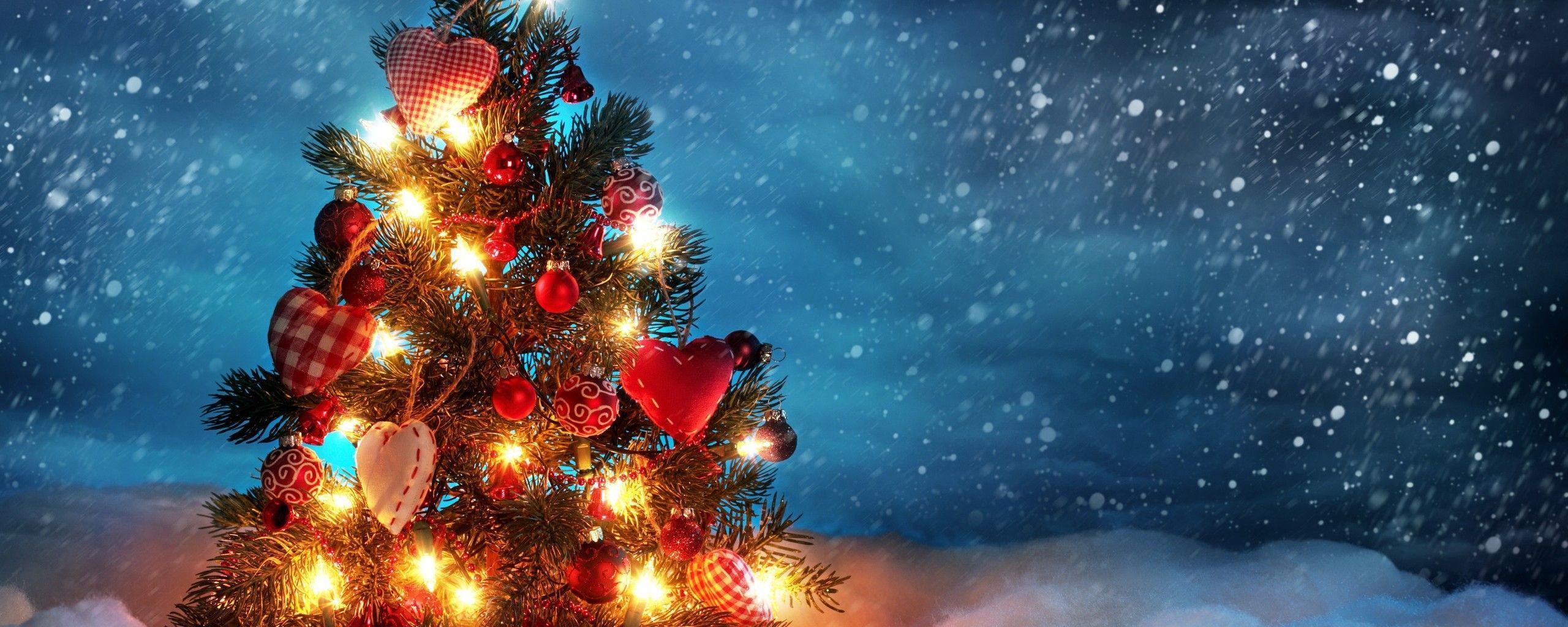 Download Dual Screen Christmas Wallpaper, HD Background Download