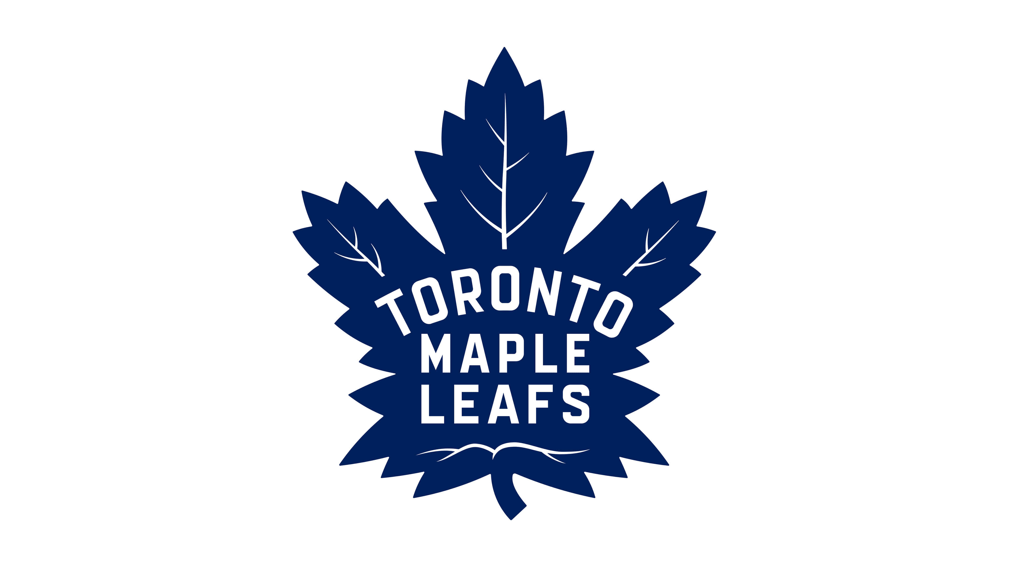 Toronto Maple Leafs NHL Logo UHD 4K Wallpaper