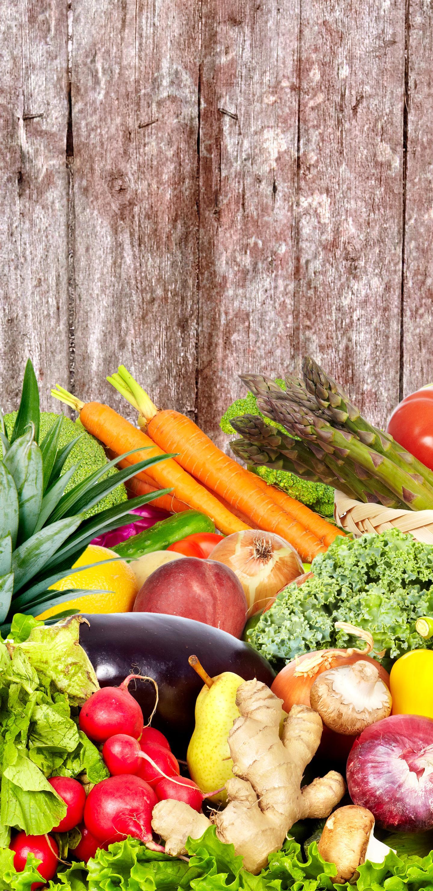 Food Fruits & Vegetables (1440x2960) Wallpaper