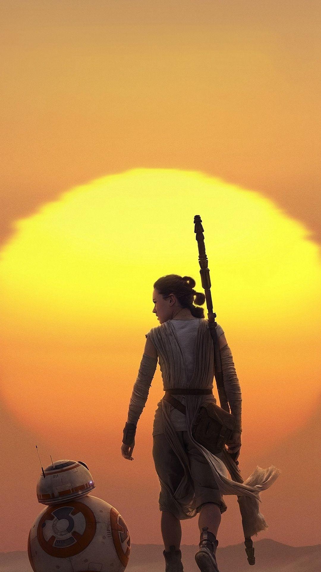 Force Awakens Starwars Art Rey #iPhone #wallpaper. Star