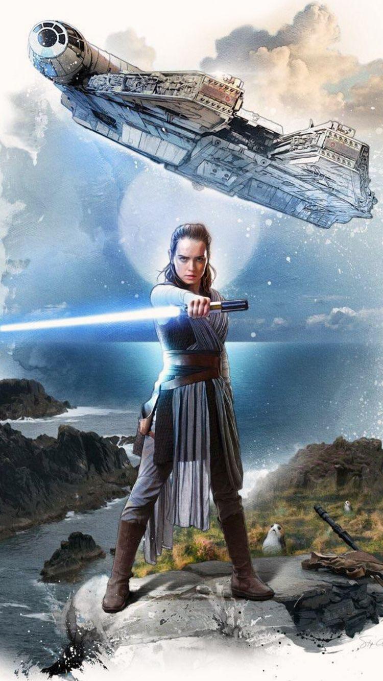 Rey Star Wars iPhone Wallpaper