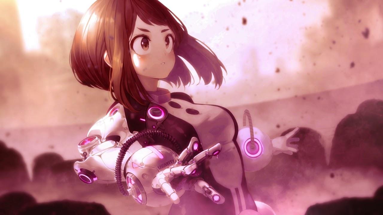Uraraka Ochako animated wallpaperm.youtube.com