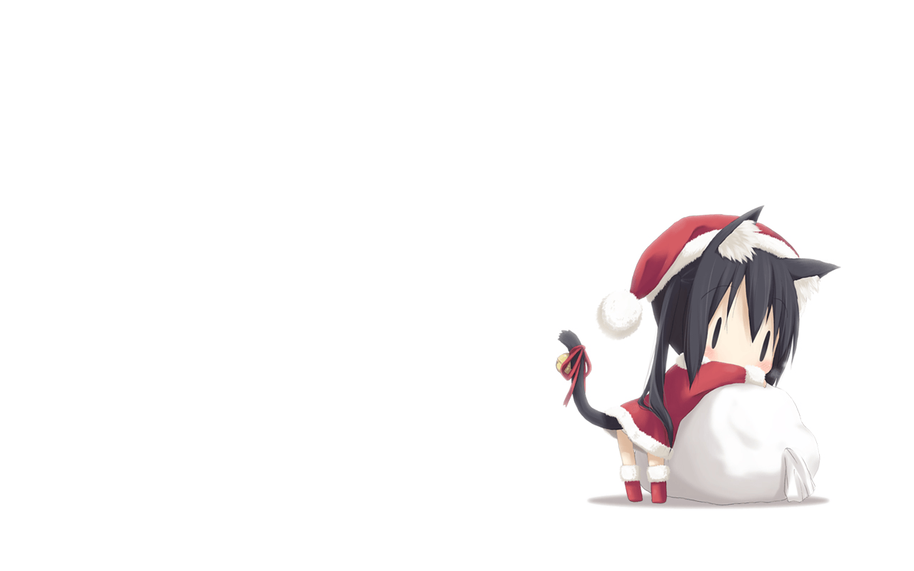 Christmas Girls Anime Wallpaper High Quality