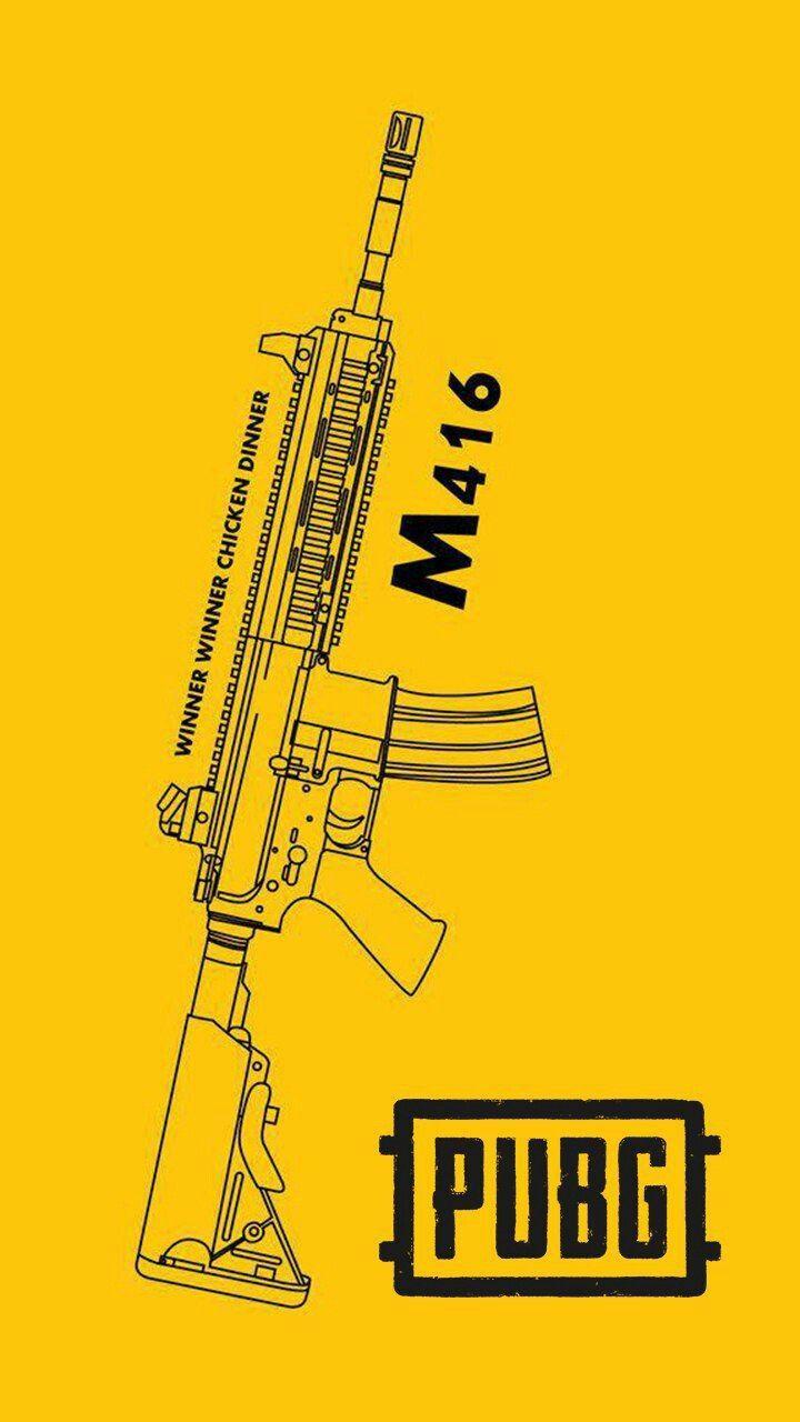 M416 #Pubg A (Dengan gambar). Objek gambar, Wallpaper ponsel