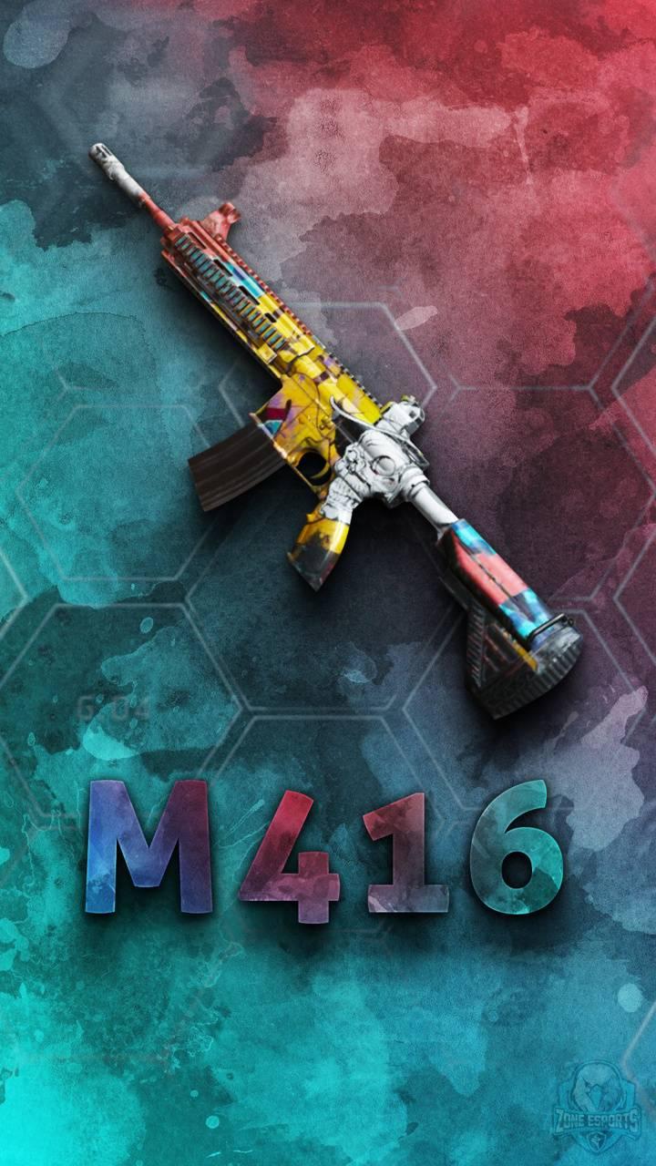 Download Pubg Mobile Wallpaper M416