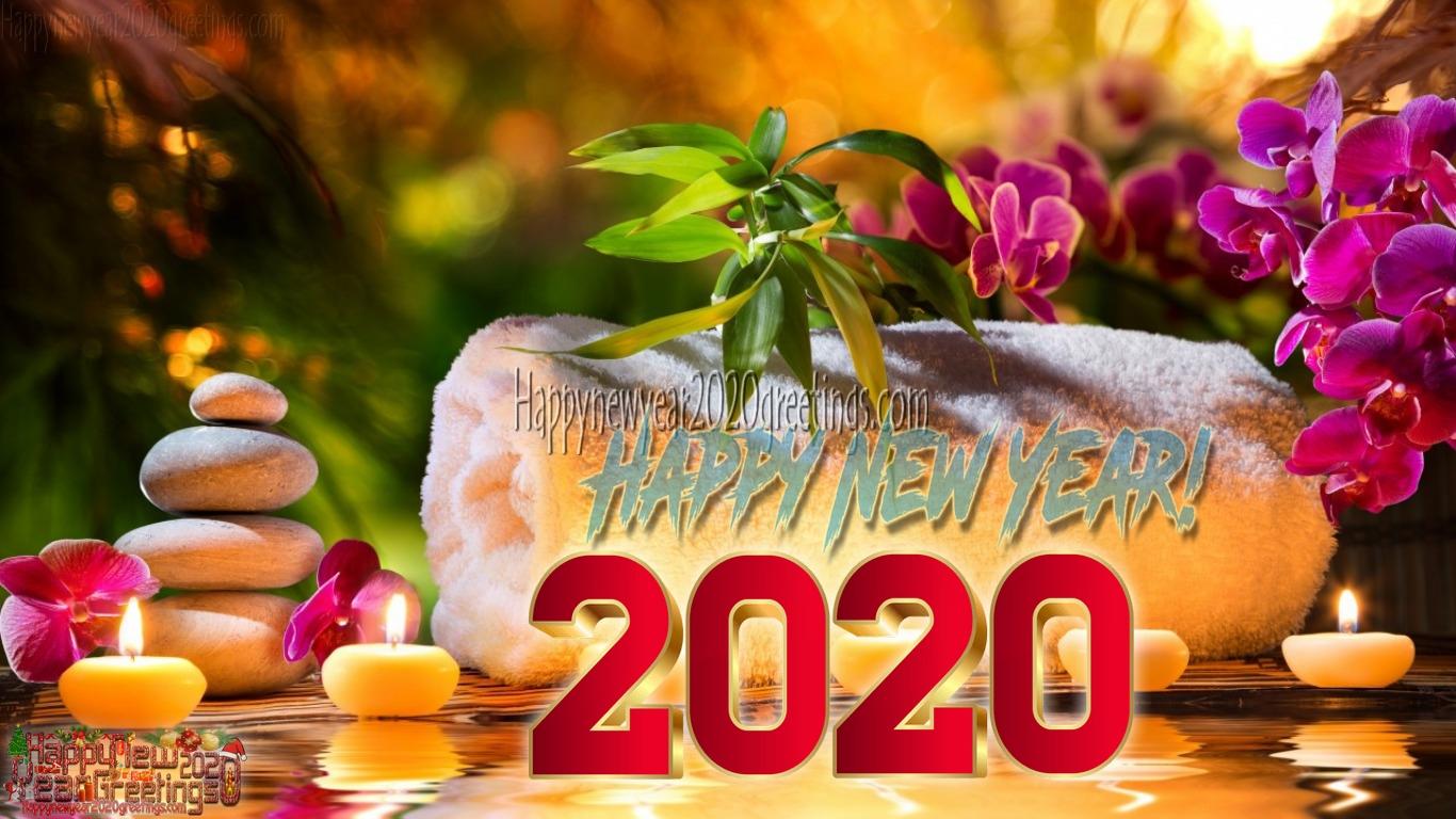 Happy New Year 2020 3D Image Download New Year 3D HD