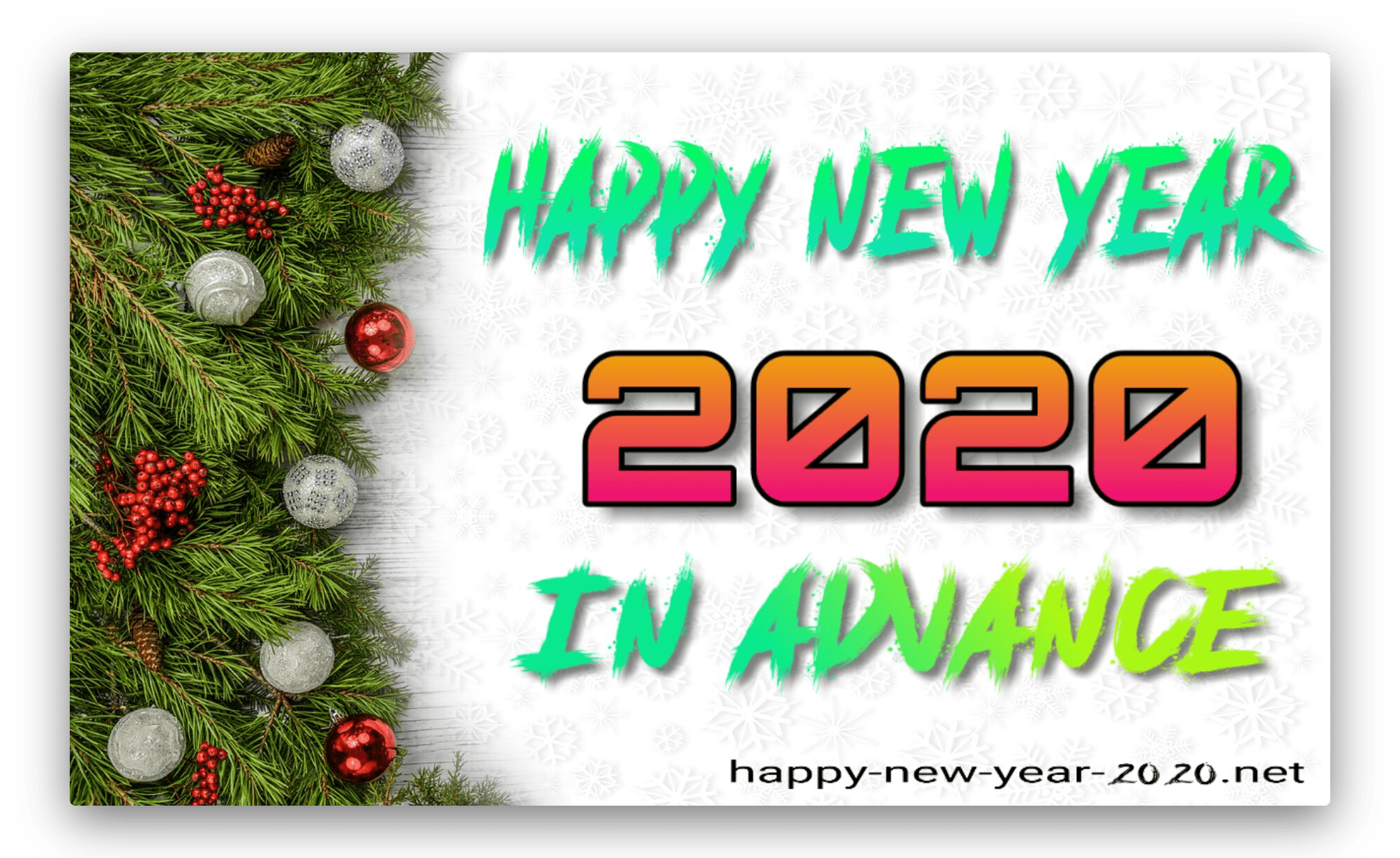 Advance Happy New Year [2020] Wishes Video, GIF, Shayri