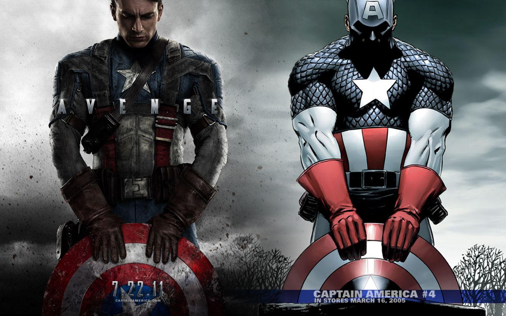Captain America love the comic book image matching to