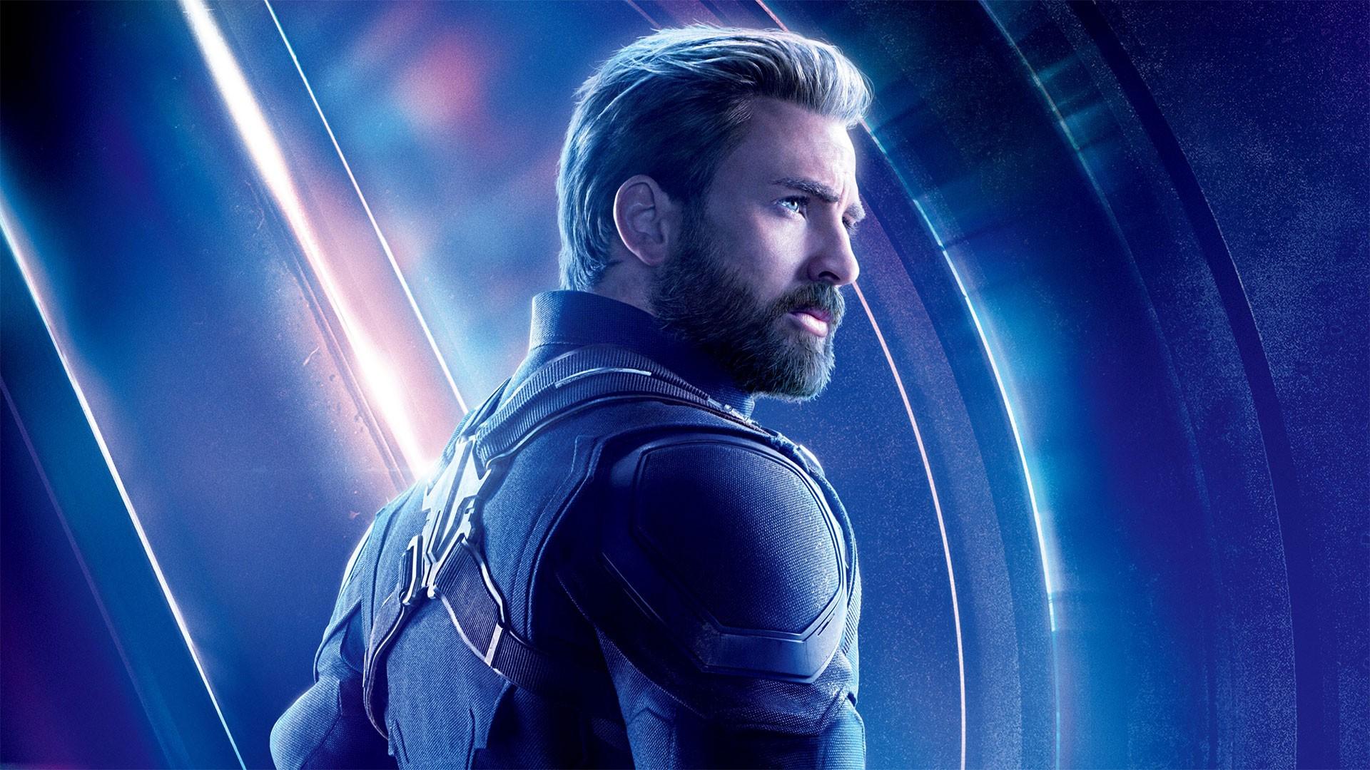 Chris Evans Captain America Avengers Endgame Wallpaper