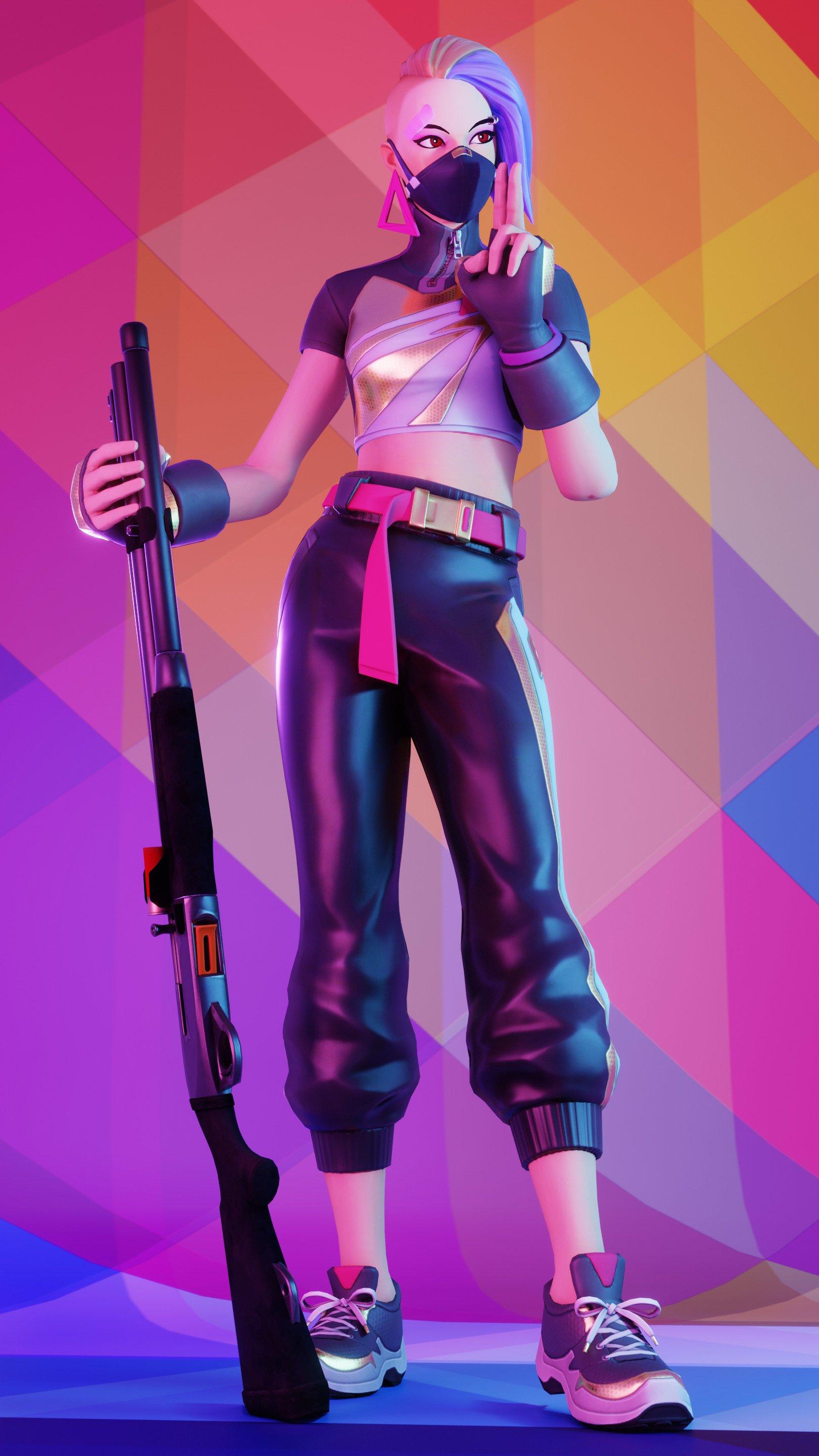 Catalyst Outfit Fortnite Battle Royale Wallpapers by.