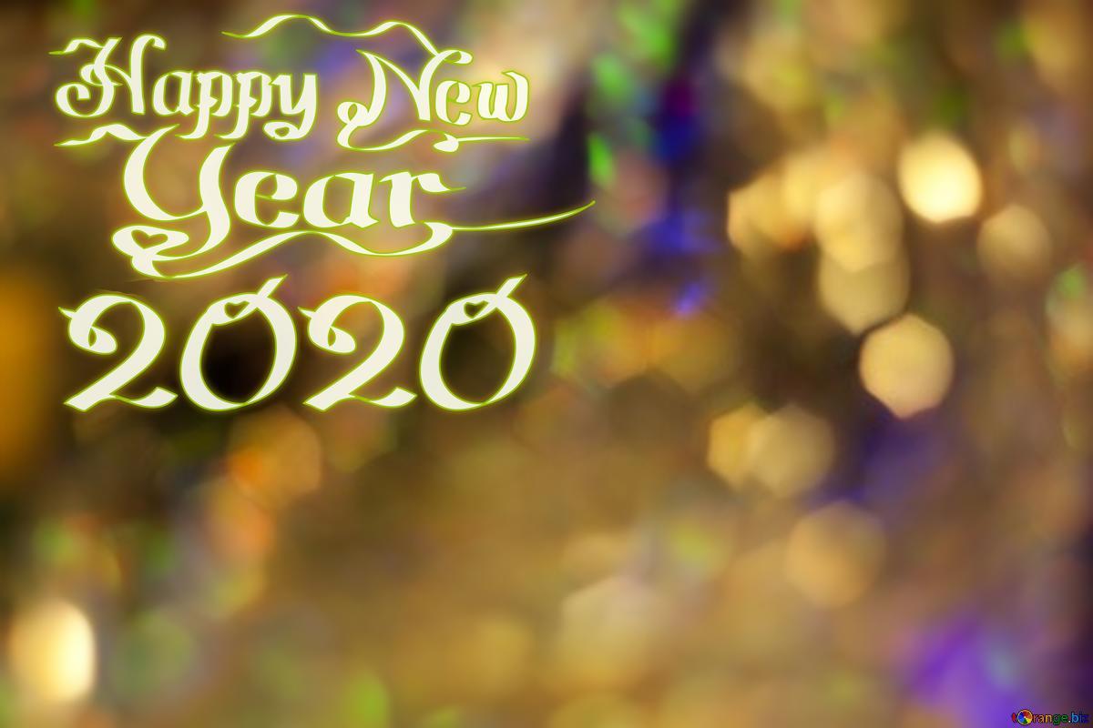Download free picture Happy New Year 2020 festive background