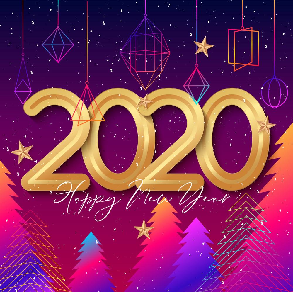 Cheers And Happy New Year 2020 Wallpapers Wallpaper Cave