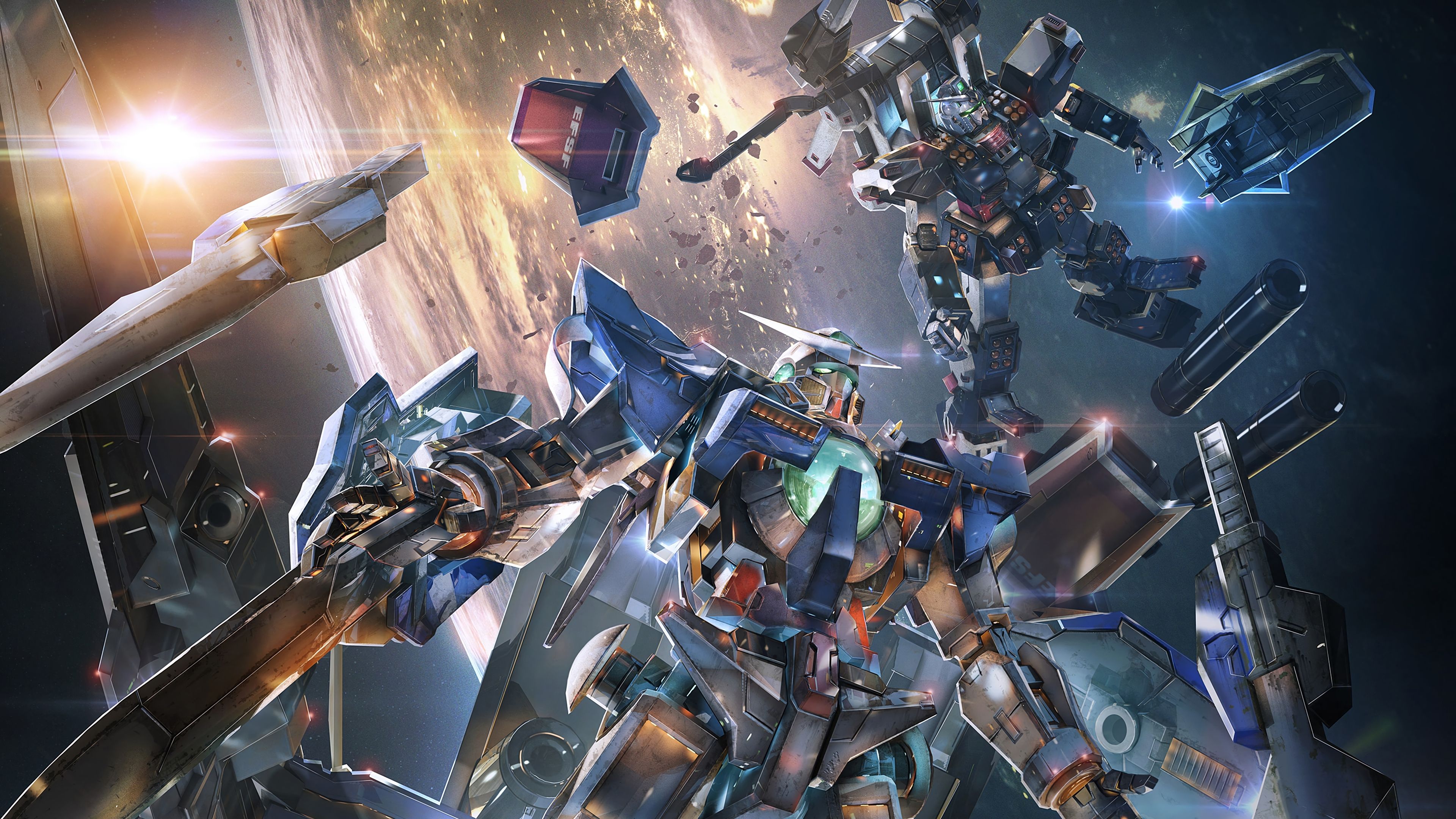 Nice Gundam Versus 4K PlayStation 4 (PS4) Game 3840x2160 wallpaper