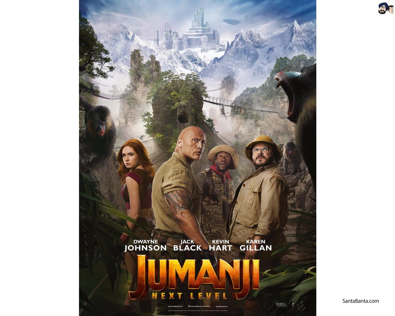 Jumanji The Next Level Movie Wallpaper