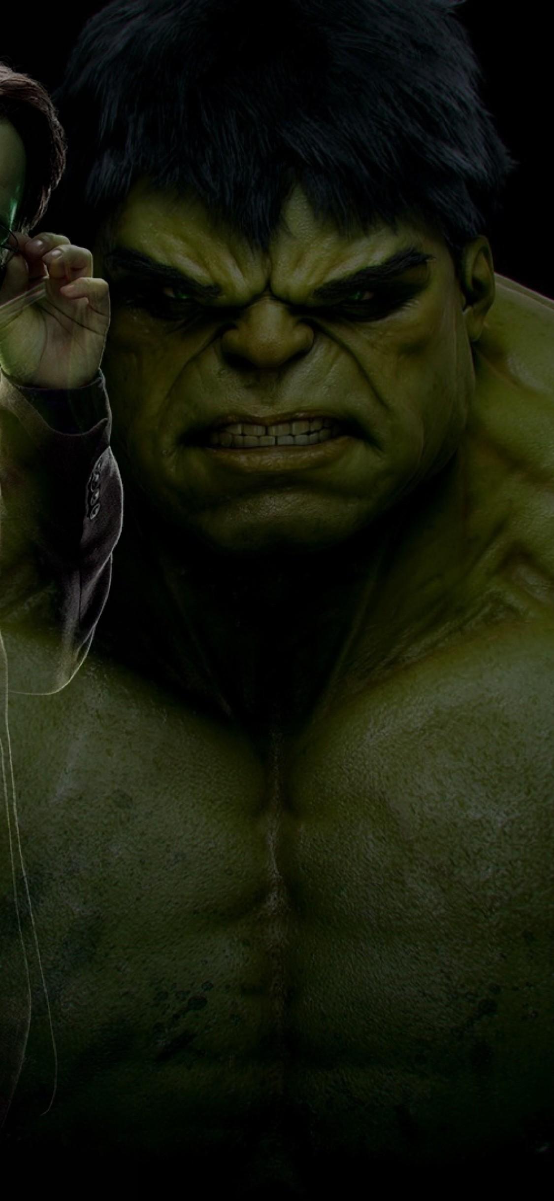 Download 1125x2436 The Avengers, Hulk Wallpaper for iPhone