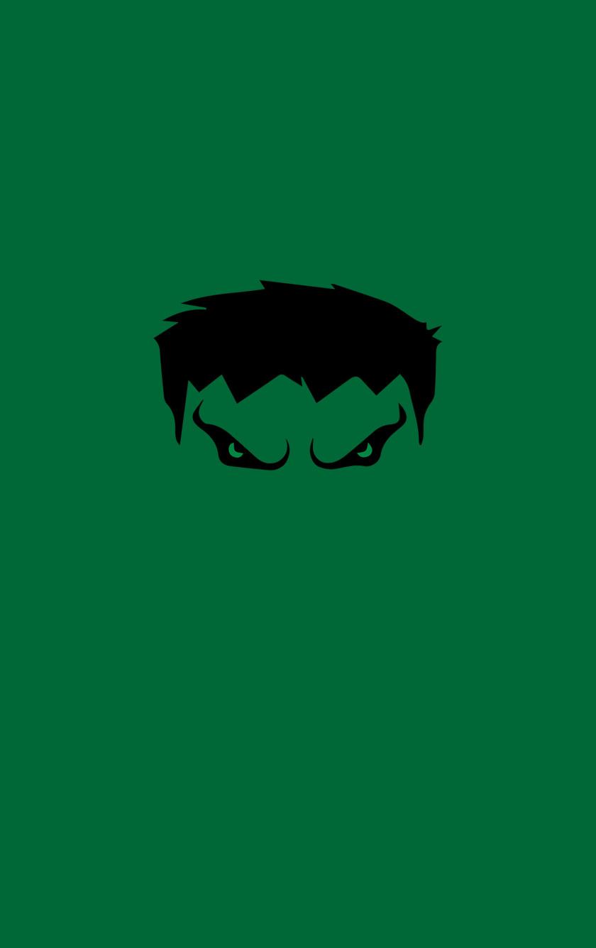 Download 840x1336 wallpaper hulk, marvel hero, minimal