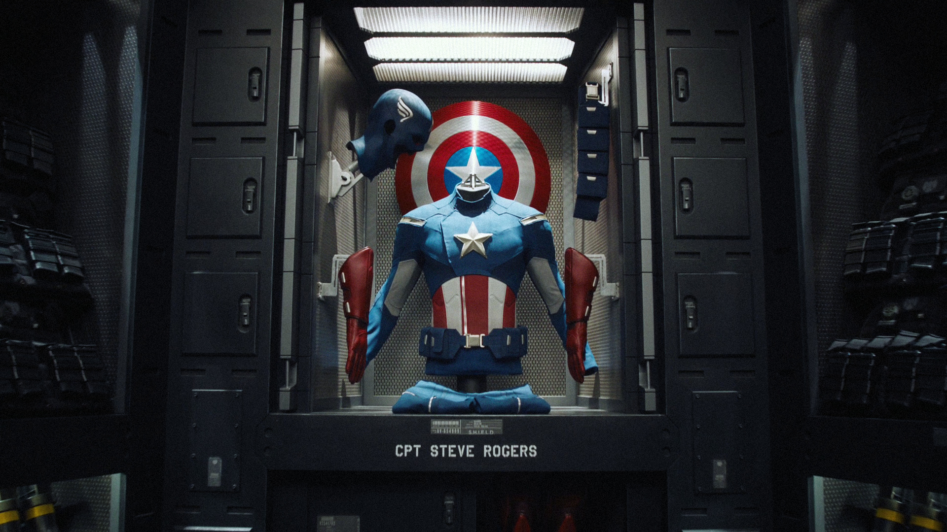 Captain America Costume desktop PC and Mac wallpaper