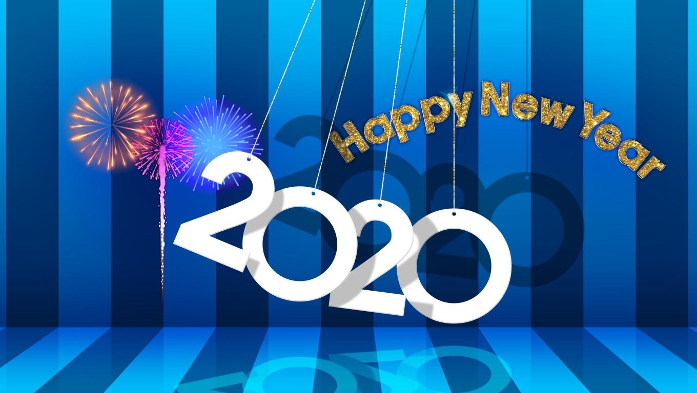 New Year 2020 Desktop Laptop HD Wallpaper, HD Other