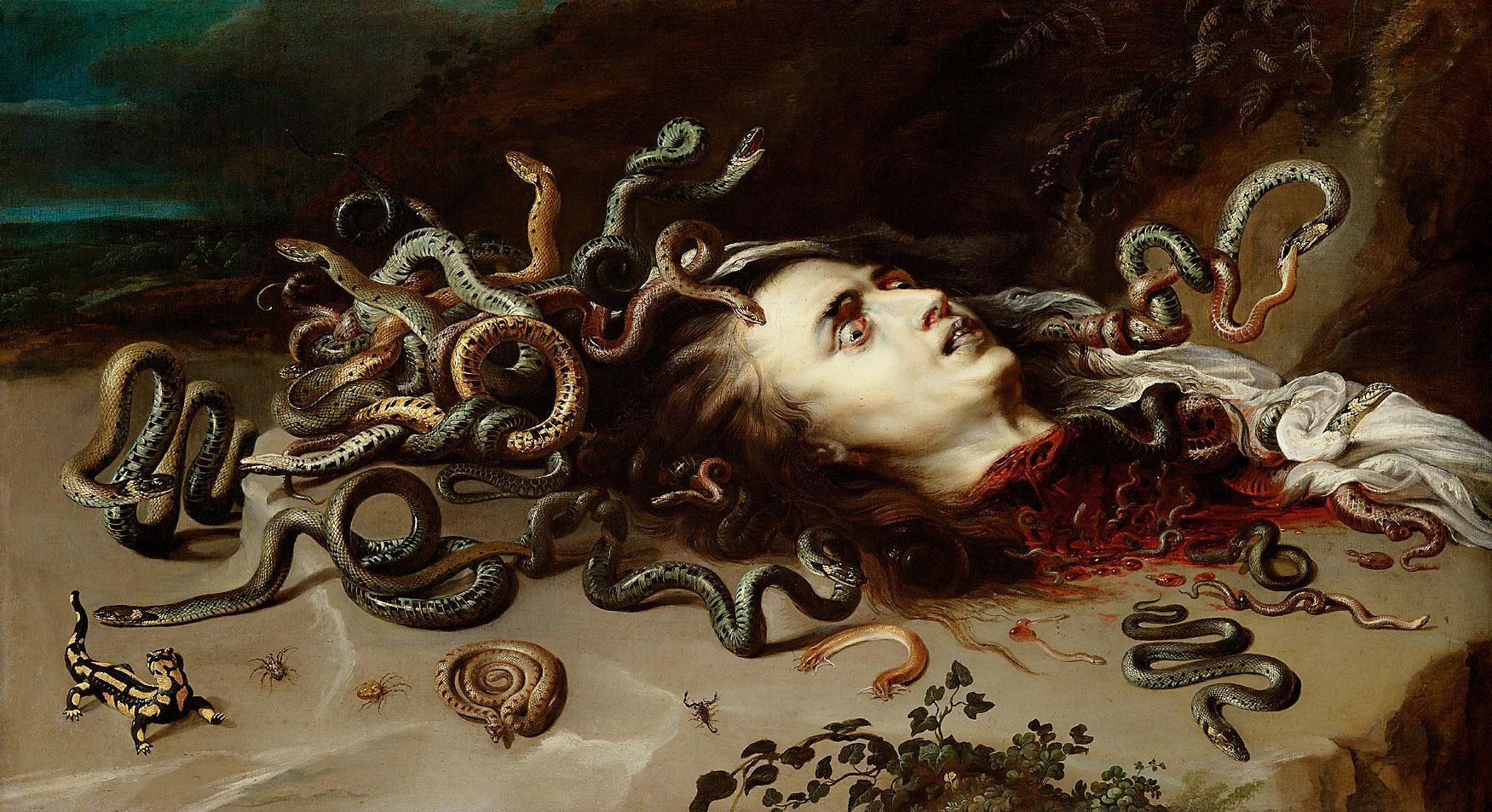 Head of Medusa by Peter Paul Rubens